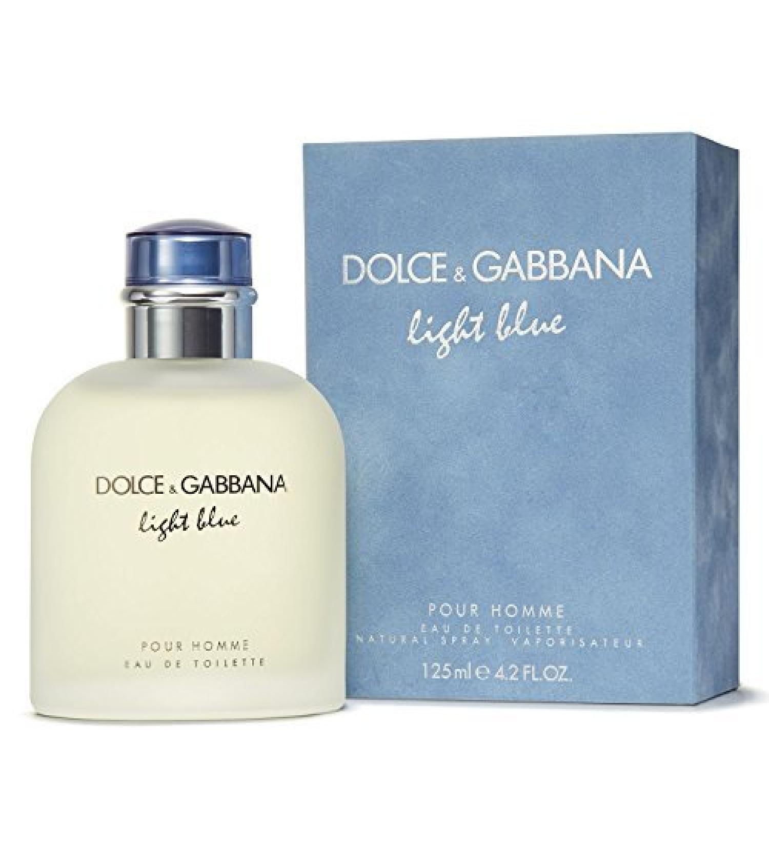 LIGHT BLUE POUR HOMME/D&G EDT SPRAY 4.2 OZ (M) (Pack of 7)