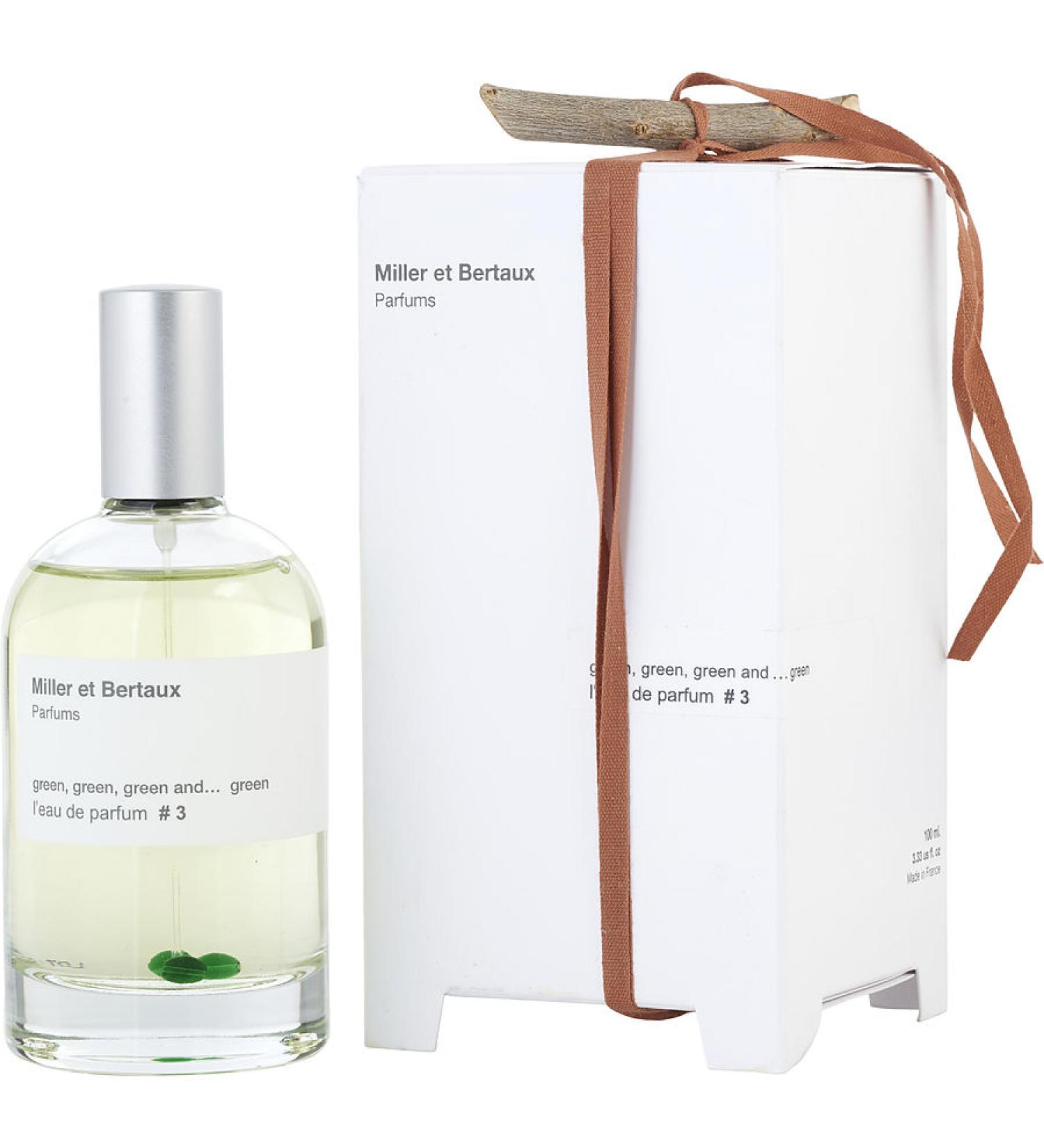 MILLER ET BERTAUX #3 GREEN GREEN GREEN AND ....GREEN by Miller et Bertaux - EAU DE PARFUM SPRAY 3.4 OZ - UNISEX