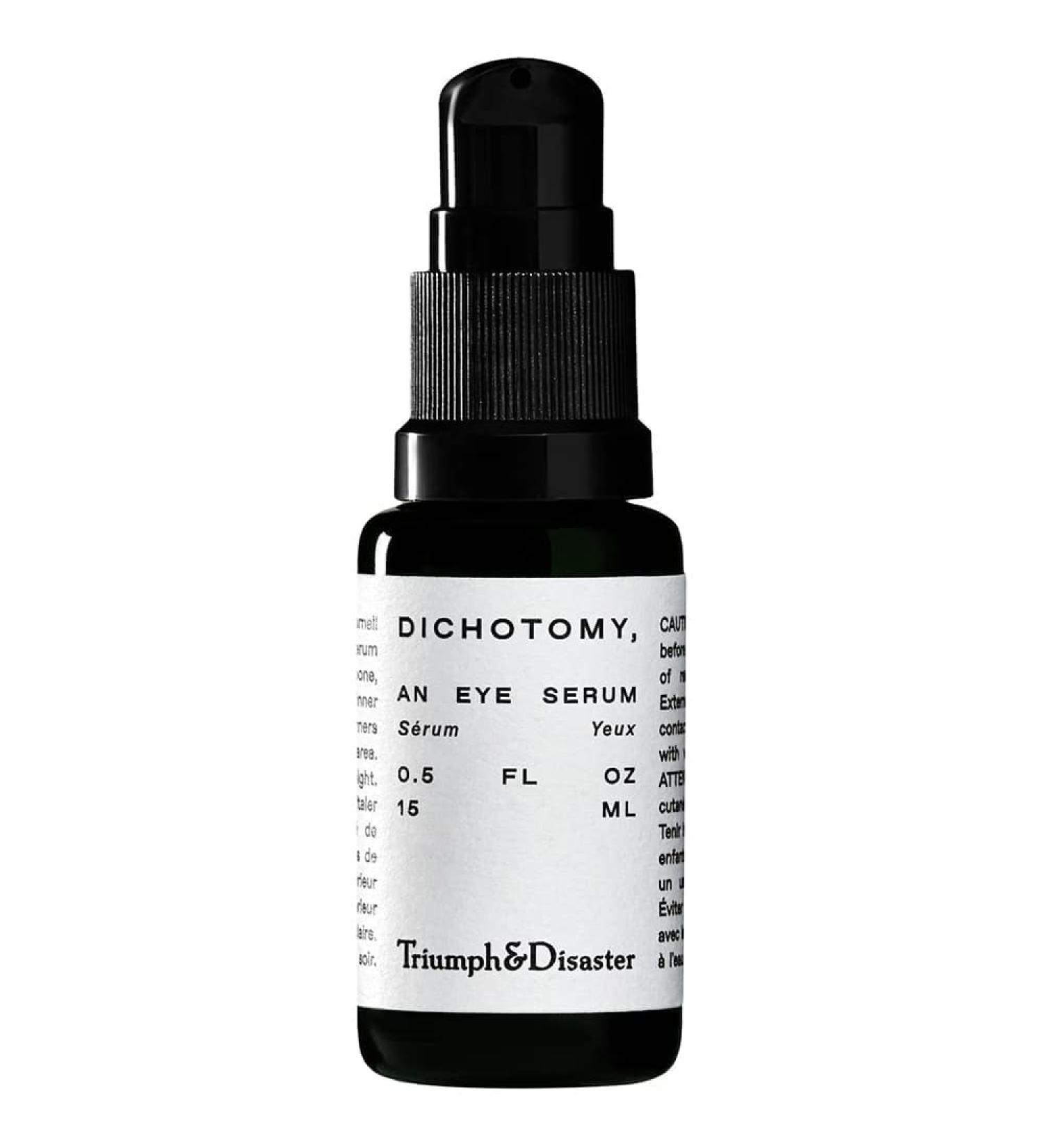 Triumph & Disaster | Dichotomy Eye Serum | Anti-Aging  Targeting Dark Circles  Crows Feet & Puffiness for Men - 0.5 fl oz