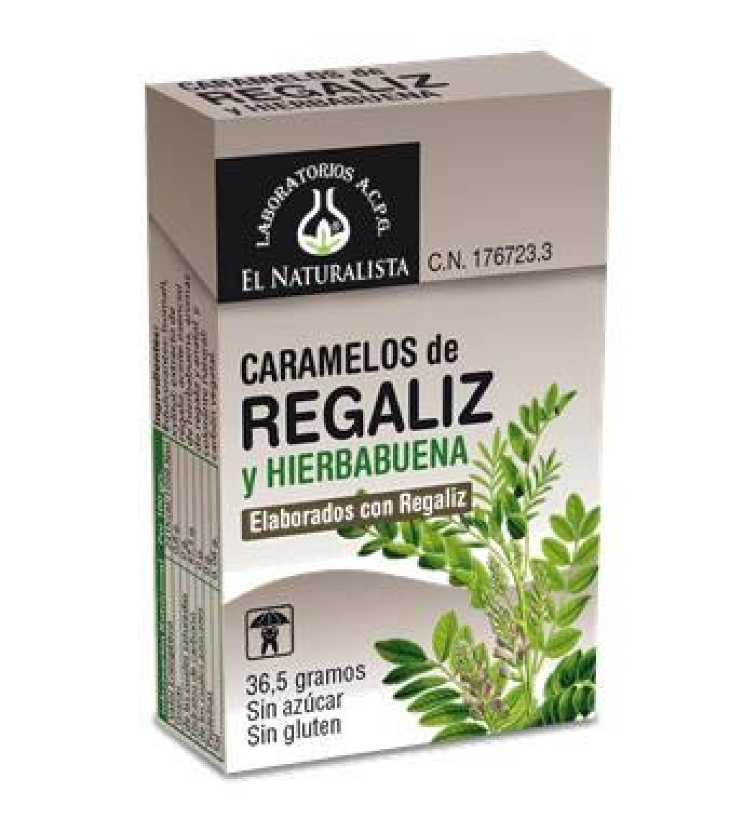 EL NATURAL Naturalista Licorice Candy Box 36.5g