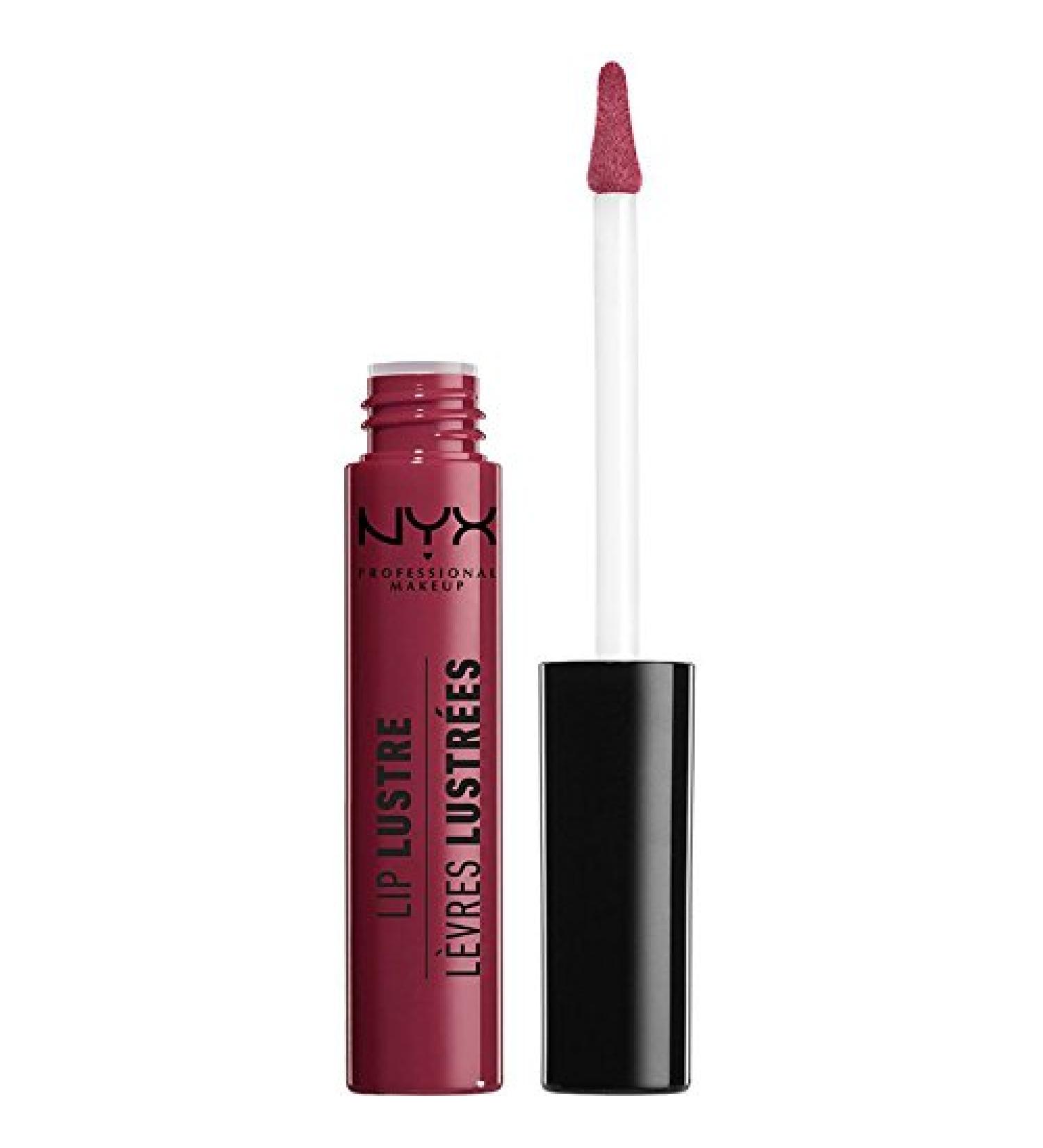 NYX - Lip Lustre Glossy Lip Tint Liquid Plum - 0.27 fl. oz. (8ml)