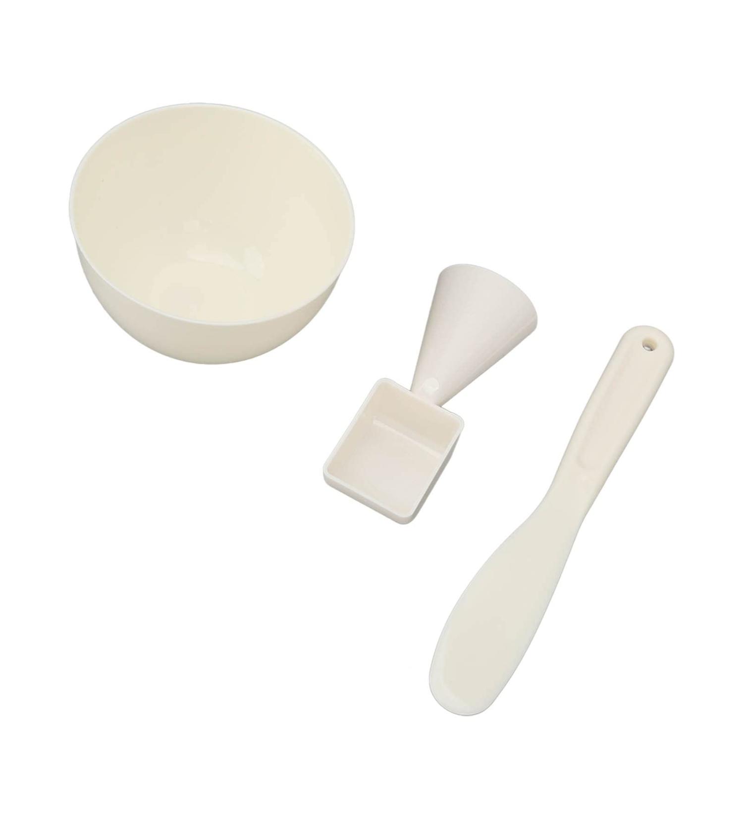 DIY Clay Mask Mixing Kit - Easy Clean Facial Bowl Set for Home Skin Care & Lotions - International Shipping Available - Buy Online on GoSupps.com