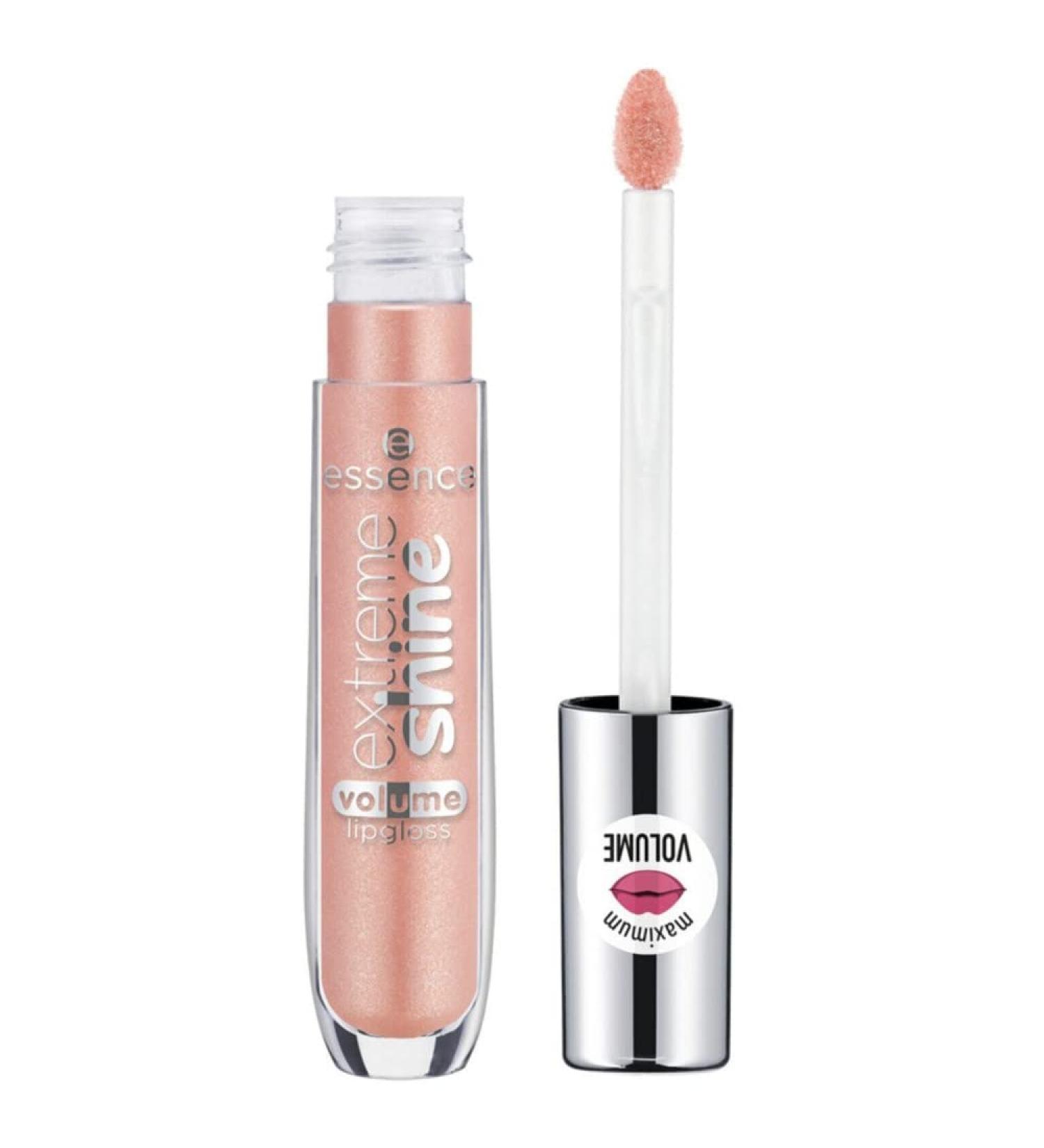 Essence Extreme Shine Volume Lip Gloss No. 08 Gold Dust - Vegan Oil-Free Translucent Shine (5ml) - International Shipping Available - Buy Online on GoSupps.com