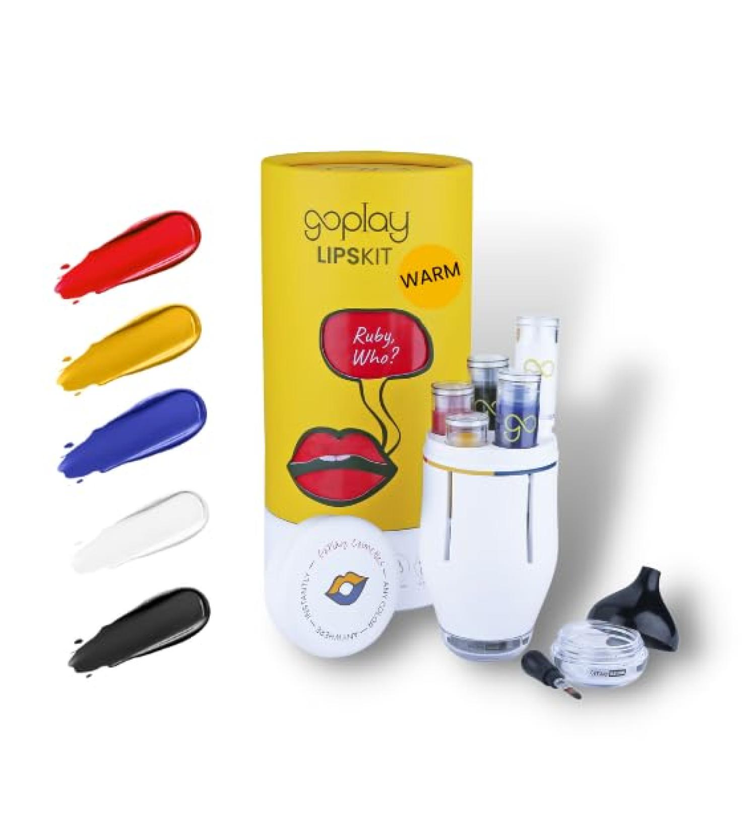 GoPlay LIPSKIT - DIY Lipstick Maker for Custom Warm & Neutral Shades | International Shipping Available - Buy Online on GoSupps.com