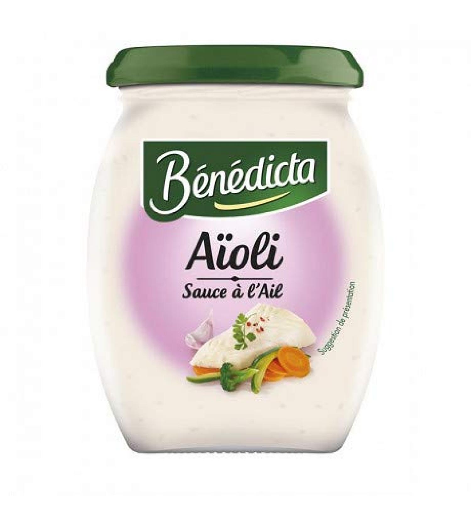 BENEDICTA - Aioli Sauce 260G - Set of 4 - Free Shipping