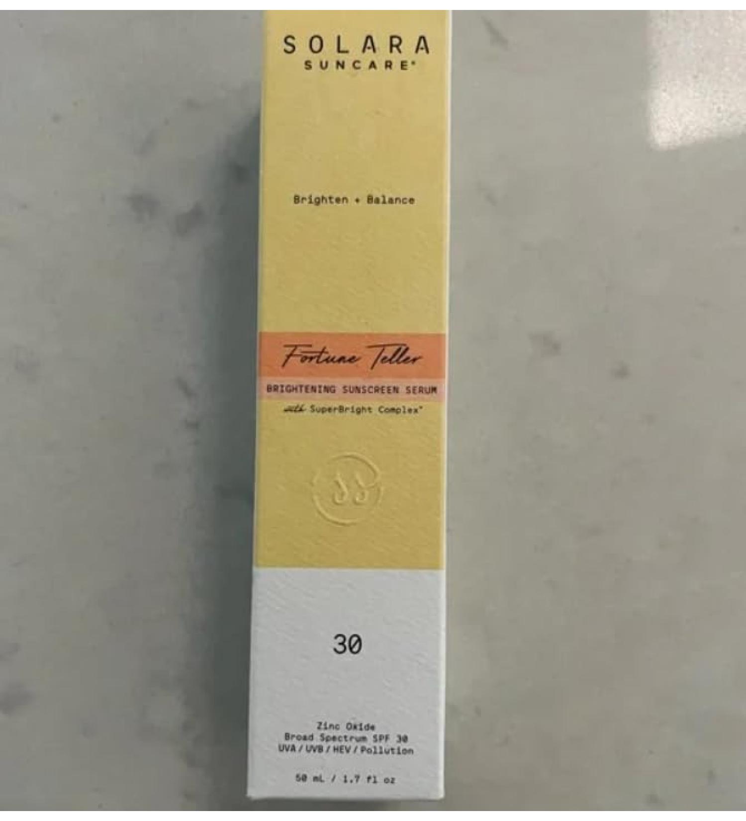 SOLARA SUNCARE Fortune Teller Tinted Serum SPF 30 - Buy MicroTint 1 for Ultimate Sun Protection & Radiant Skin Online - Buy Online on GoSupps.com