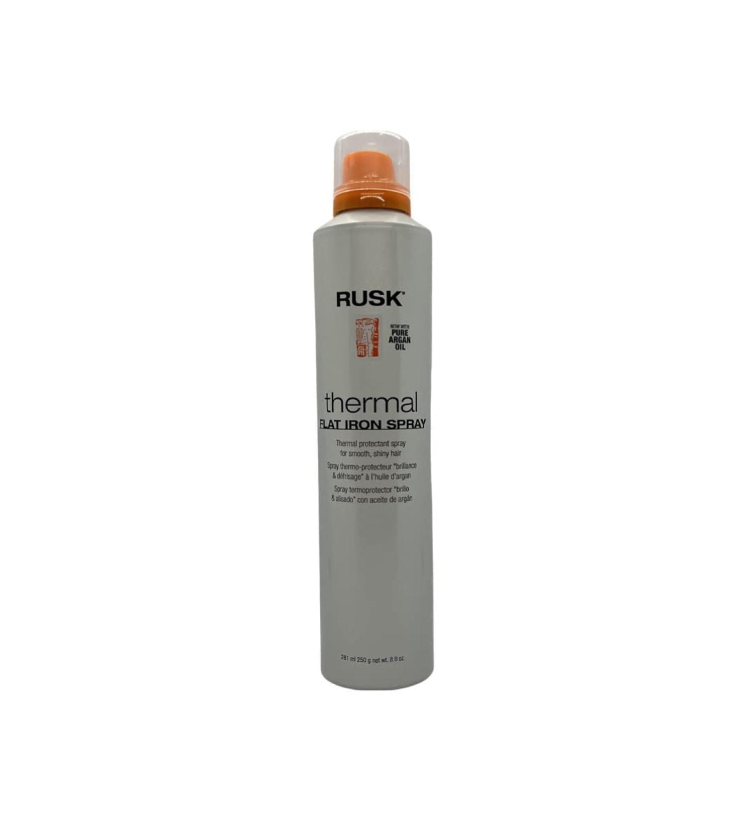 Rusk Thermal Flat Iron Unisex Hair Spray 8.8 Ounce