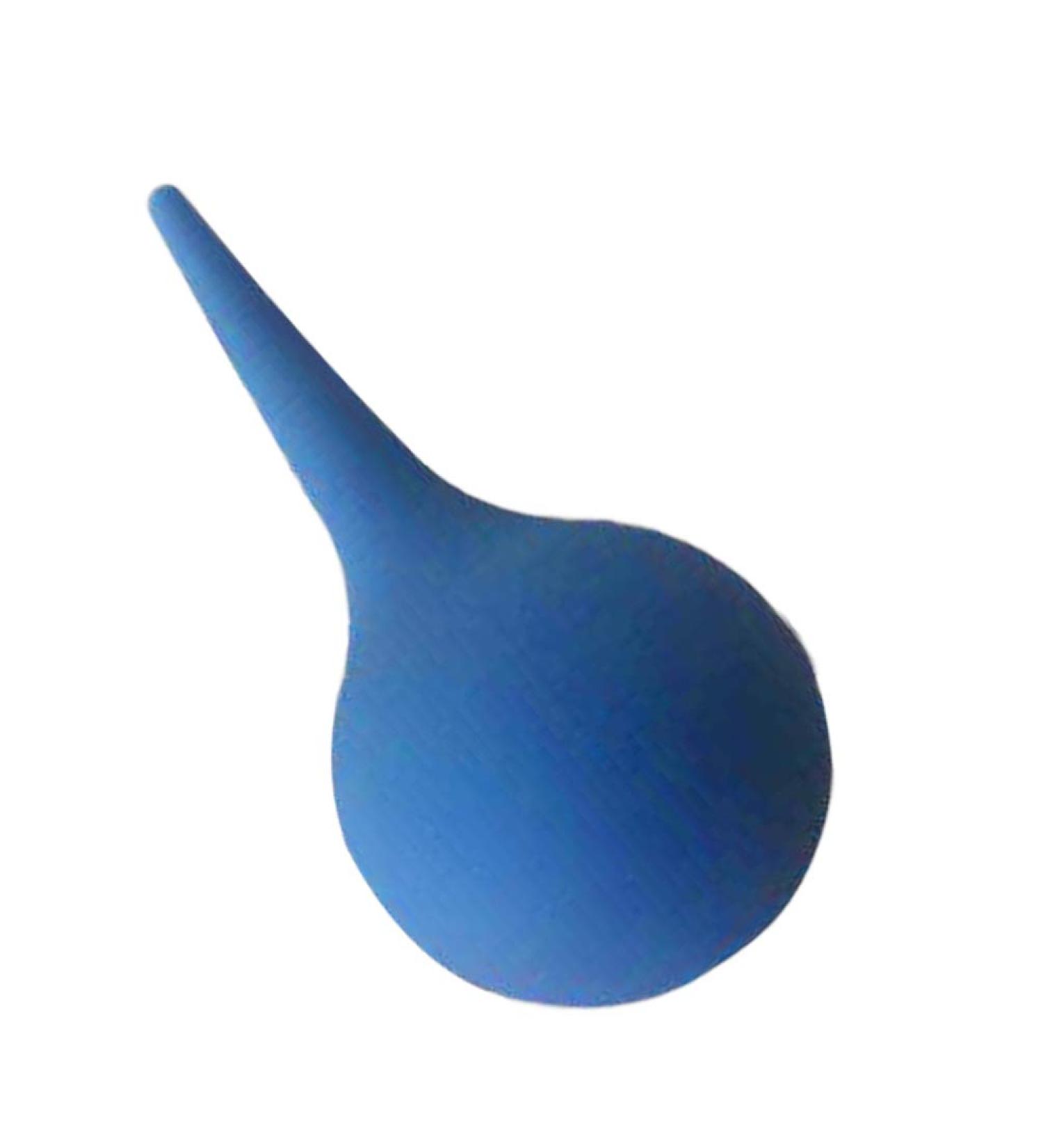 ULTNICE 2pcs Ear Bulb Syringe Set - Soft Rubber Hand Ear Washing Squeeze Bulb for Kids, Adults, and Pets - 75ml Blue - Buy Online on GoSupps.com