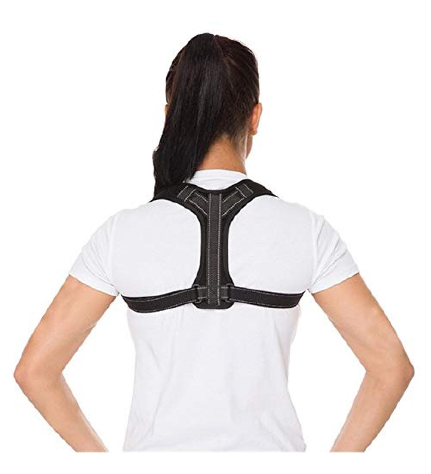 Posture Corrector Posture Corrector Back Brace Adjustable Posture Brace for Upper Back Shoulder Pain Relief Posture (Black XS) Better life Black S - Buy Online on GoSupps.com
