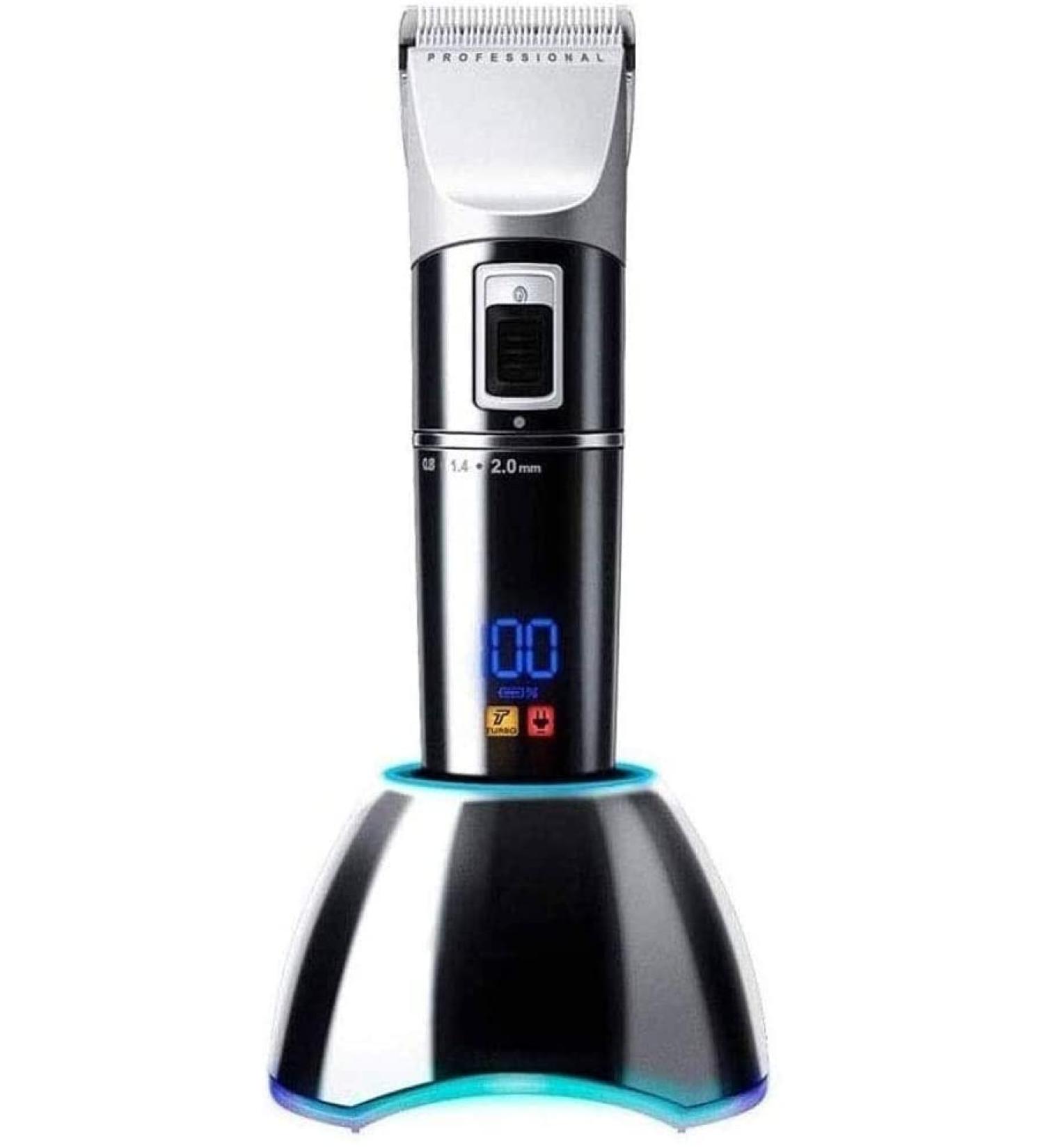 Professional Cordless Hair Clippers & Beard Trimmer Kit - Rechargeable with LED Display 4 Guide Combs - Perfect for Men & Family Use - Ideal Gift - Buy Online on GoSupps.com