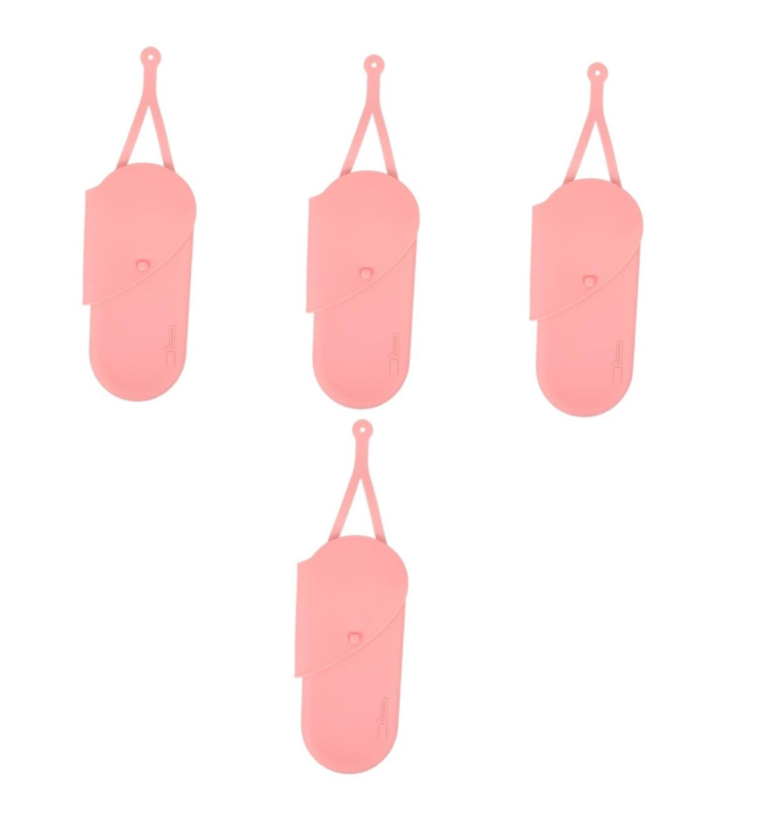 FOMIYES 4pcs Curling Iron Storage Bag Storage Pouch Hair Curler Bag Curling Iron Holder Storage Bag for Travel Portable Curling Iron Bag Storage Organizer Hair Curler Pouch Hair Iron Pouch 29.50X13.50X2.00CMx4pcs Pinkx4pcs - Buy Online on GoSupps.com