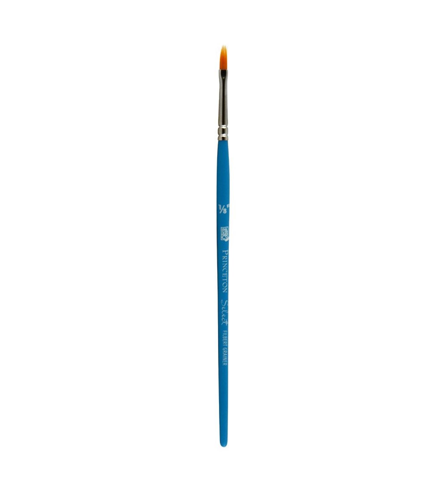 Princeton 3750 Select Golden Synthetic Hair Filbert Grainer Paint Brush - Size 1/8 - Buy Online on GoSupps.com