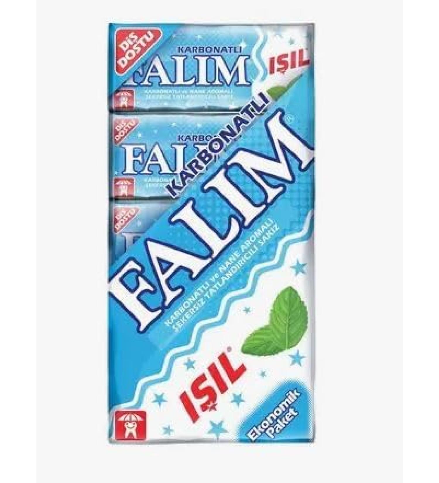 Global Daily Goods Falim 5 x 20 Plain Sugar Free Erasers with Carbonate and Mint 100 Pieces - Buy Online on GoSupps.com