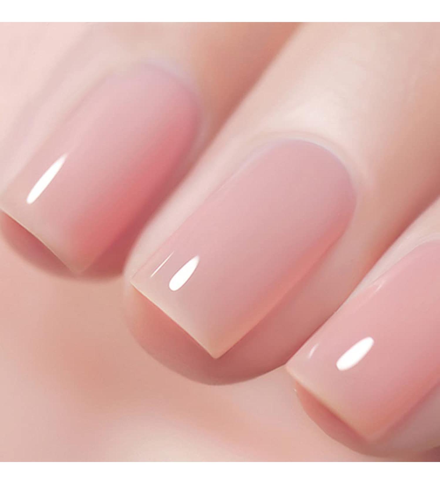 Vishine Jelly Milky Nude Pink Gel Nail Polish Soak Off LED UV Gel Polish Varnish Nail Art Home DIY Manicure Nail Salon Varnish 15ml #09 - Buy Online on GoSupps.com