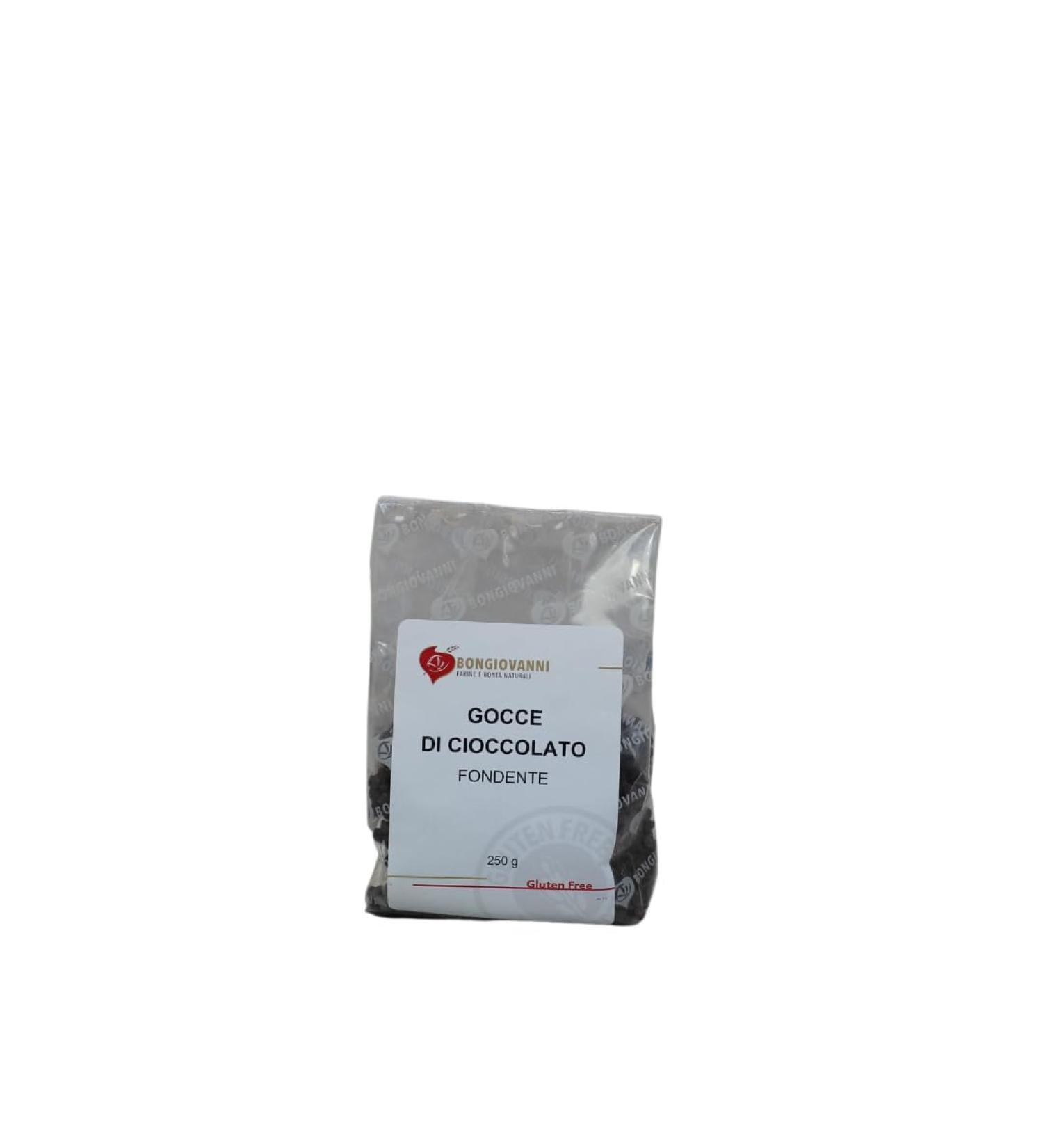 BONGIOVANNI FARINE E BONTA' NATURALI P pites de chocolat noir sans gluten 250g - Buy Online on GoSupps.com