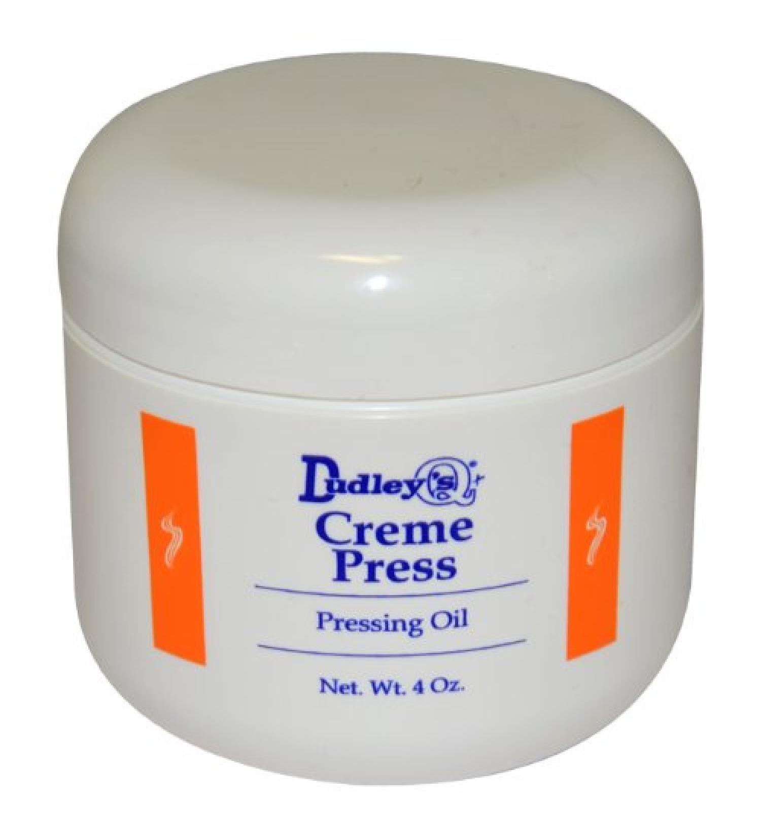 Dudley's Cream Pressing Oil Unisex  4 Ounce