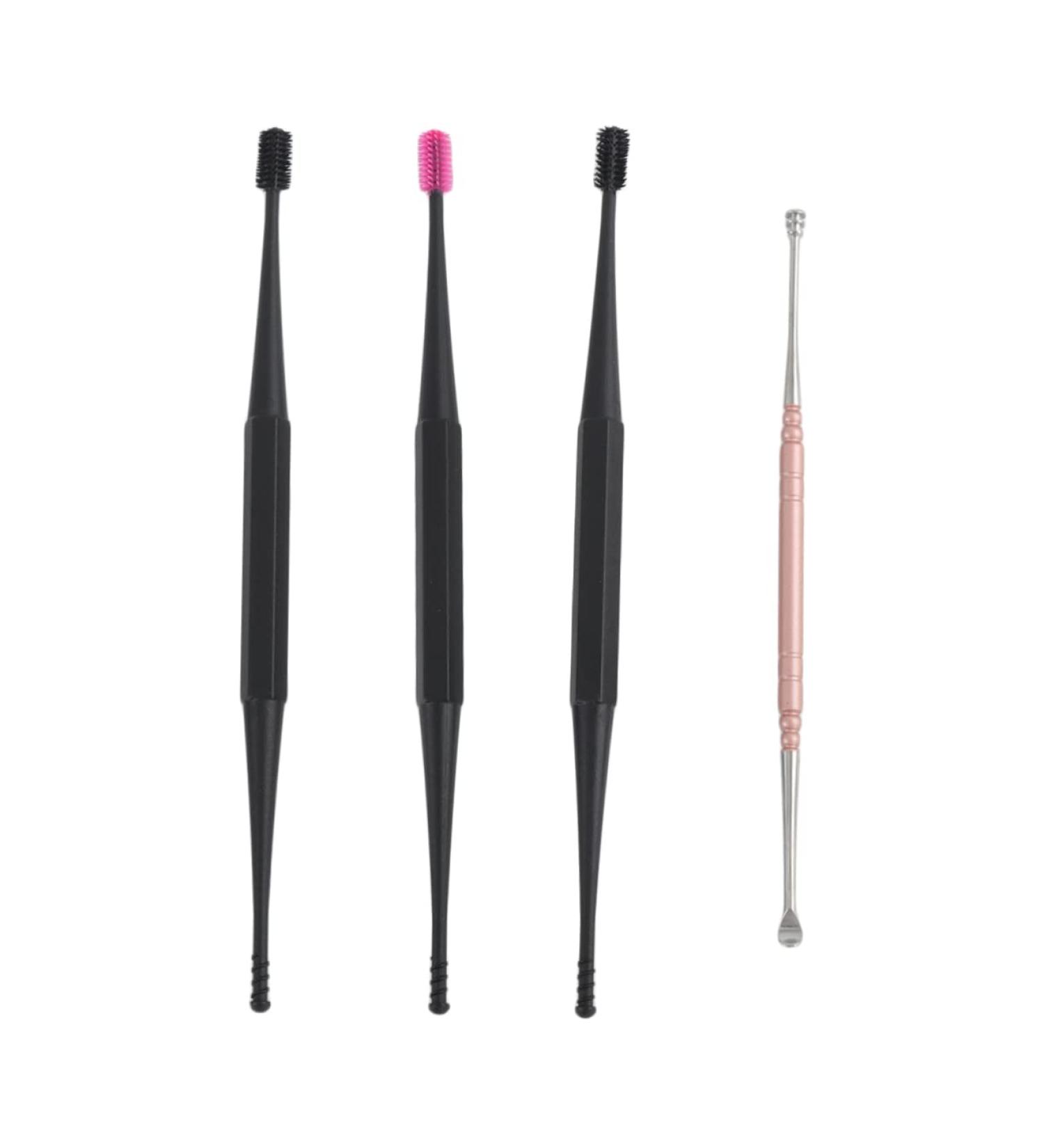 Ipetboom 4pcs Set of Silicone Ear Scoop Double Easy to Use Ear Spiral Massager Random - Buy Online on GoSupps.com