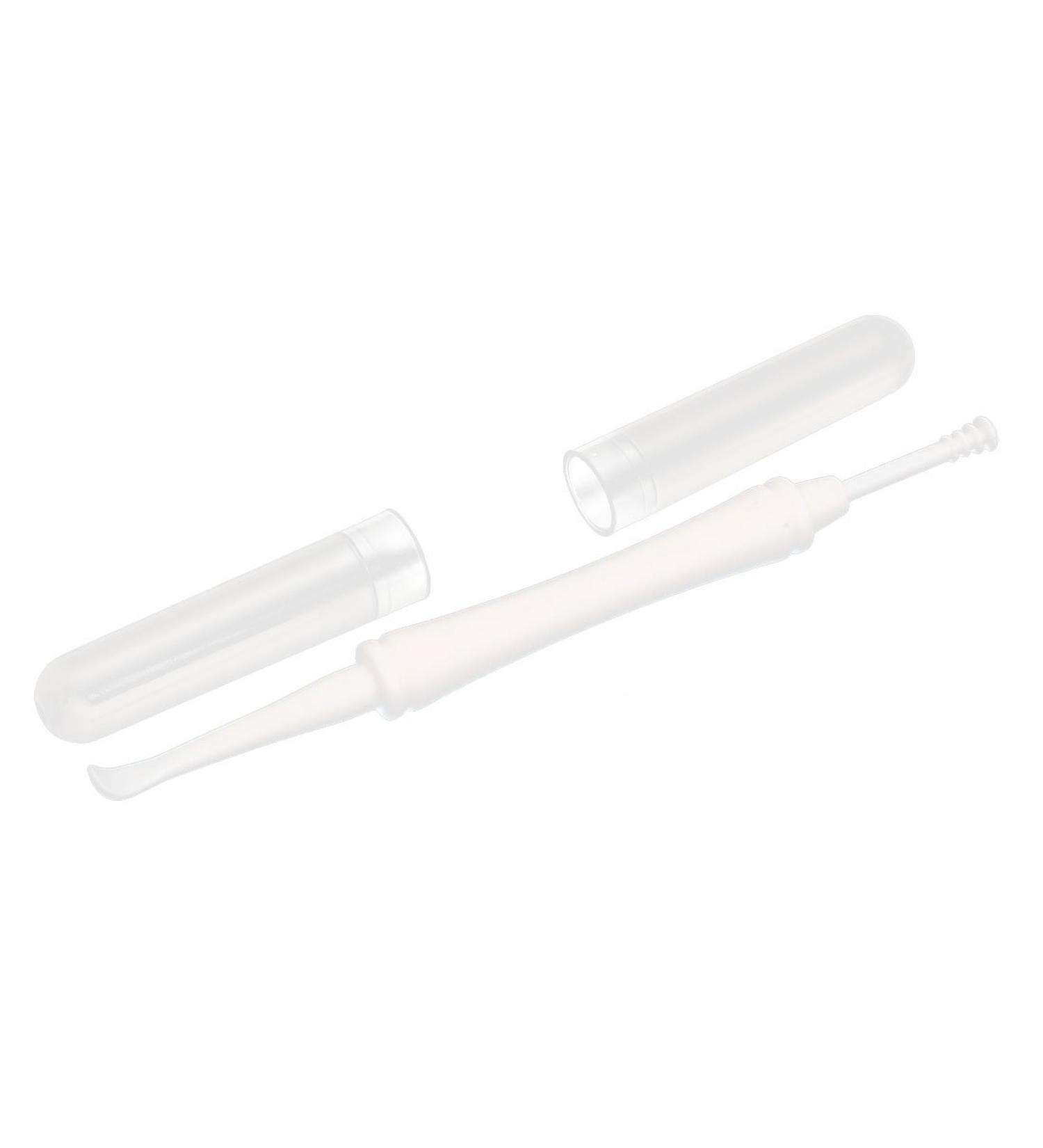 Plastic Handle Double Tip Earpick Ear Wax Remover - White | Qtqgoitem - Buy Online on GoSupps.com