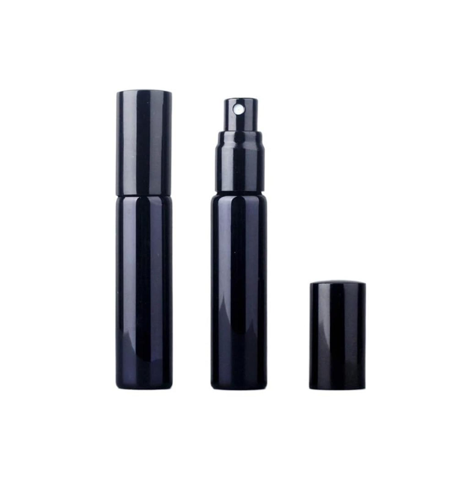 6PCS 10ML Portable Glass Refillable Perfume Bottles - Travel Atomizer Spray for Makeup & Fragrance - Buy Online on GoSupps.com