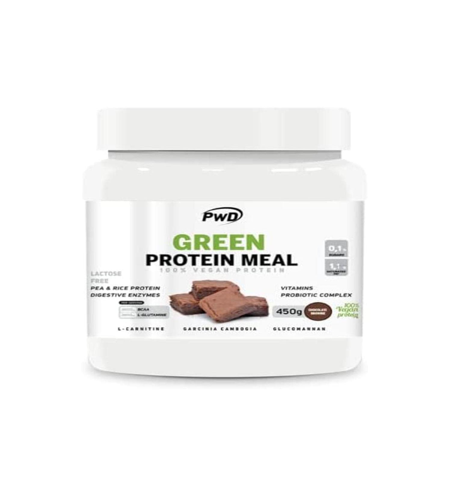 PWDNUTRITION PWD Green Protein Chocolate Brownie 450g