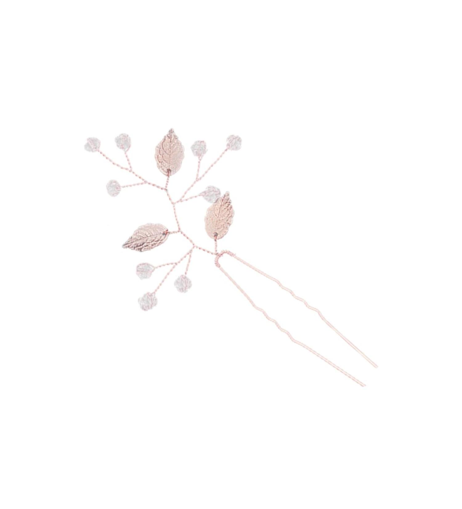 DOITOOL 2pcs Hair Clip Set - U-shaped Hairpins & Tiara Headdress for Brides | Korean Hair Accessories - Buy Online on GoSupps.com