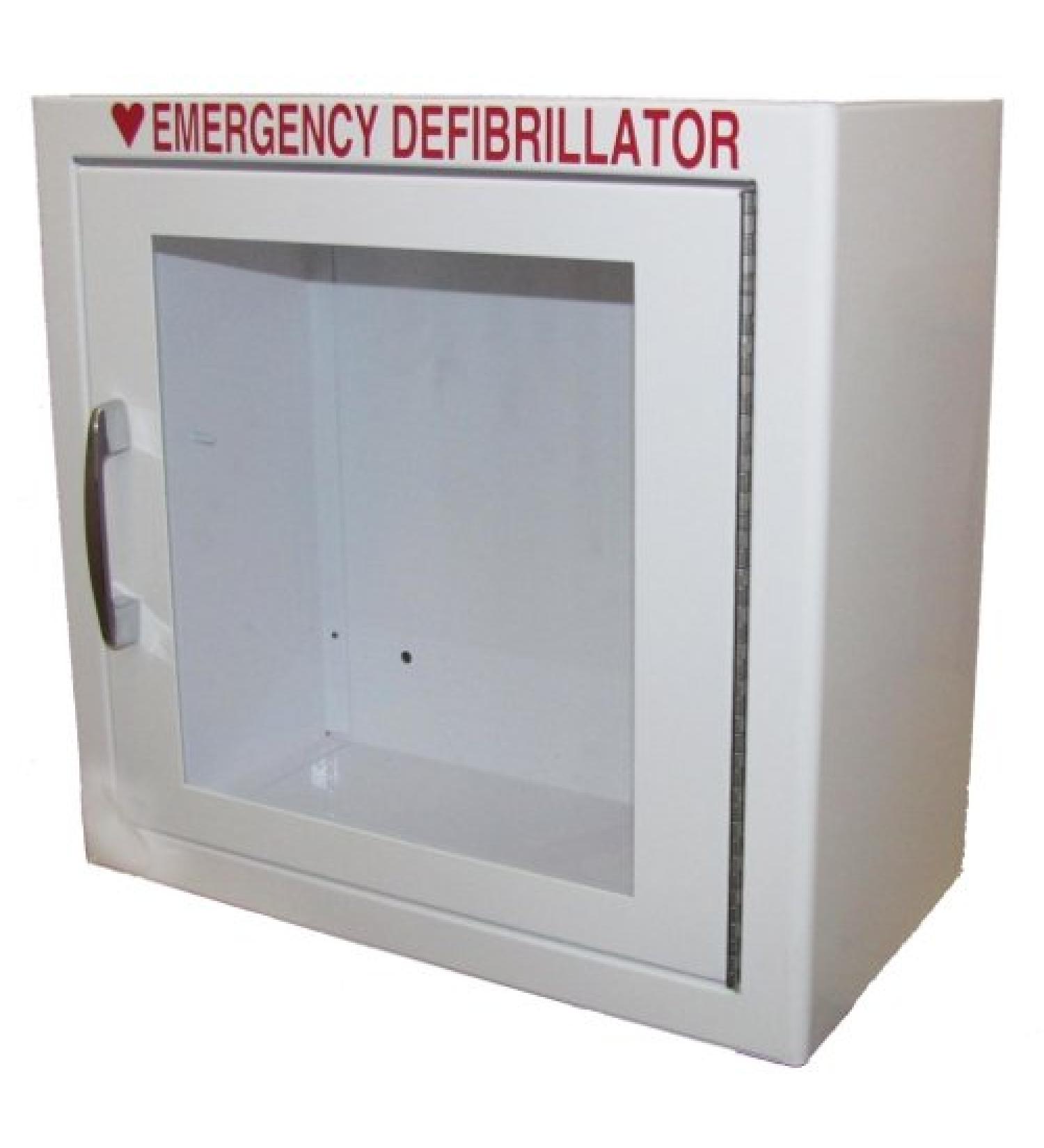AED Defibrillator Wall Mounted Storage Cabinet