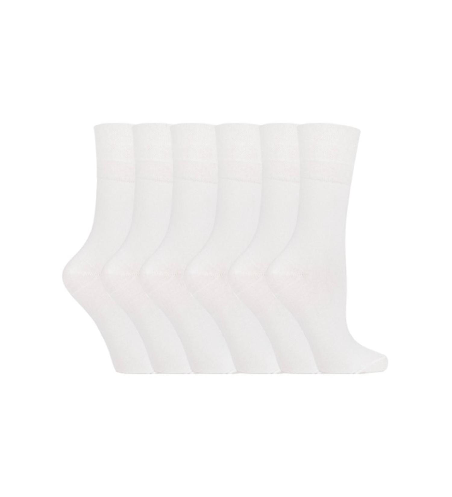 Buy Gentle Grips Women's Diabetic Socks - 6 Pairs Honey Comb Top (UK 4-8) - Comfortable & International Shipping - Buy Online on GoSupps.com
