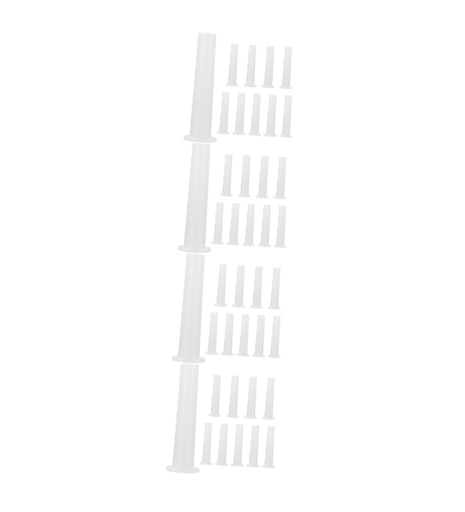 Buy SOLUSTRE 40 Pcs Flush Head Cover - Portable PP Lid for International Shipping - Buy Online on GoSupps.com