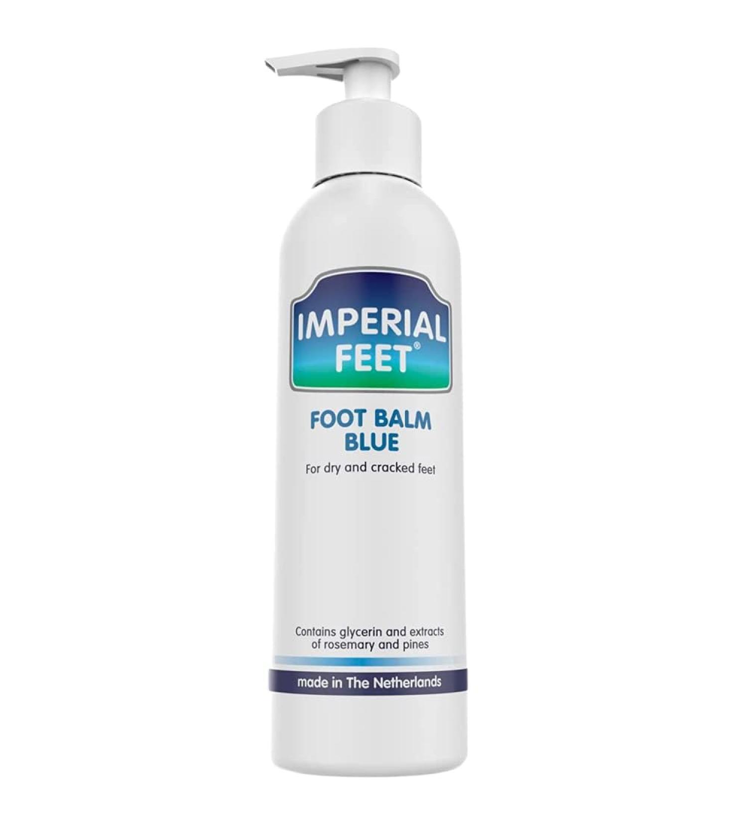 Foot Balm Blue - Cream for dry skin - For dry feet - Dry and Cracked Feet - Rosemary & Eucalyptus - 150ML - Imperial feet - Buy Online on GoSupps.com