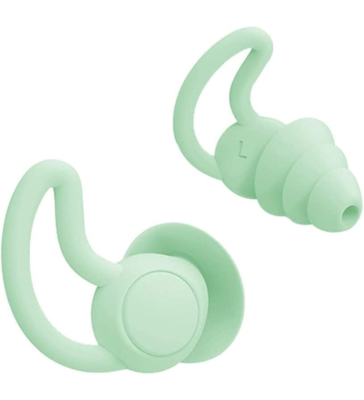 Sleep earplugs Silicone Ear Plugs Ear Plugs 2PCS/Set 3 Layer Soft Silicone Sleeping Ear Plugs Noise Reduction Earplugs Sound Insulation Plugs for Sleep Study (Color (Color : Bianco) - Buy Online on GoSupps.com