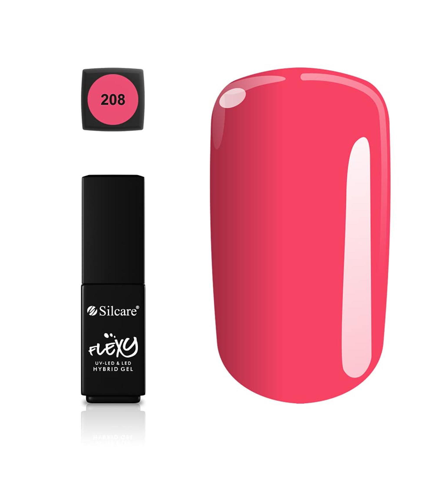 208 Silcare Soak Off Hybrid UV LED Flexy Gel - 4.5g Manicure for Flawless Nails - International Shipping - Buy Online on GoSupps.com