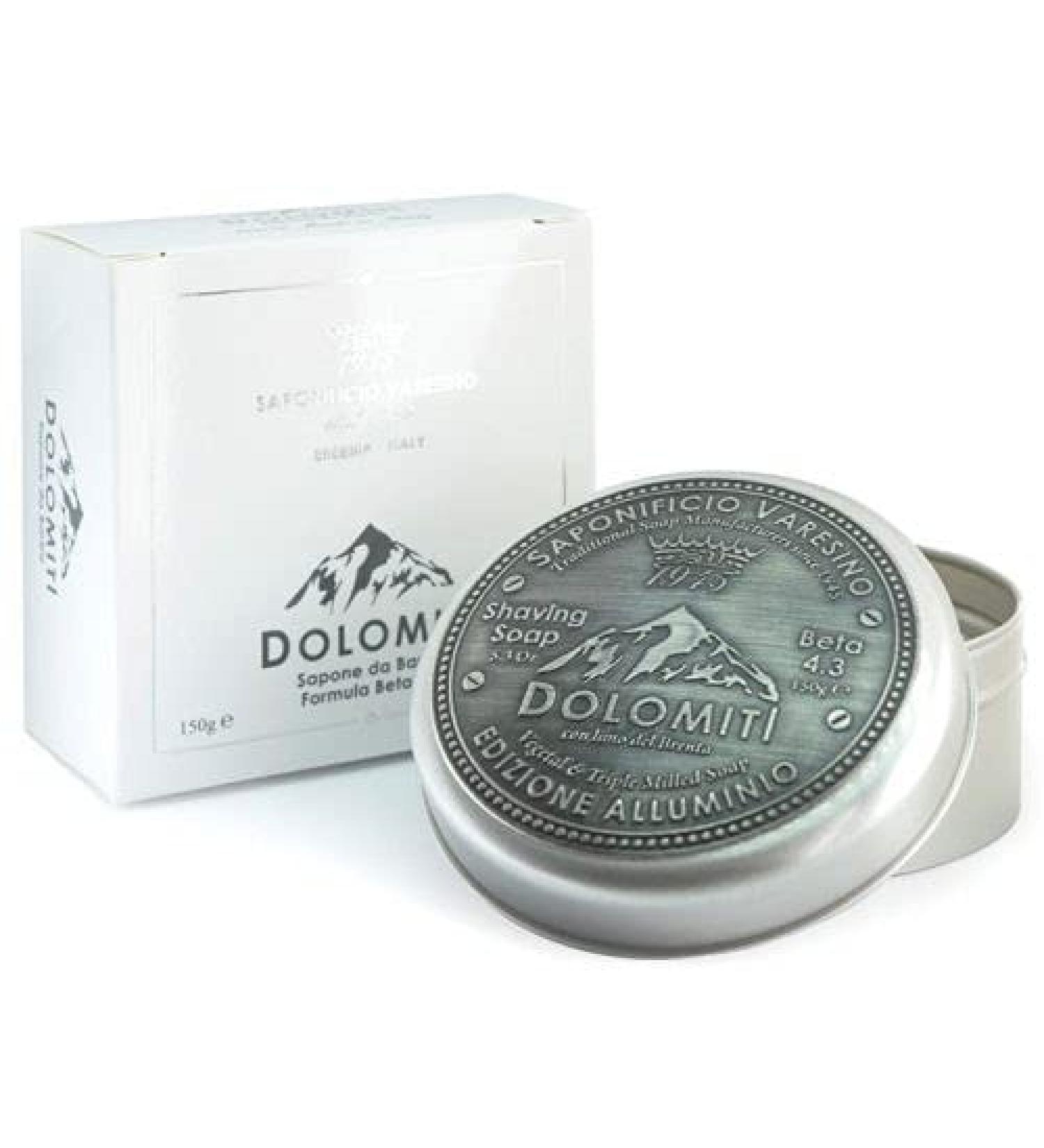 Dolomiti Shaving Soap Special Edition 4.3 Varesino Soap Company 150g