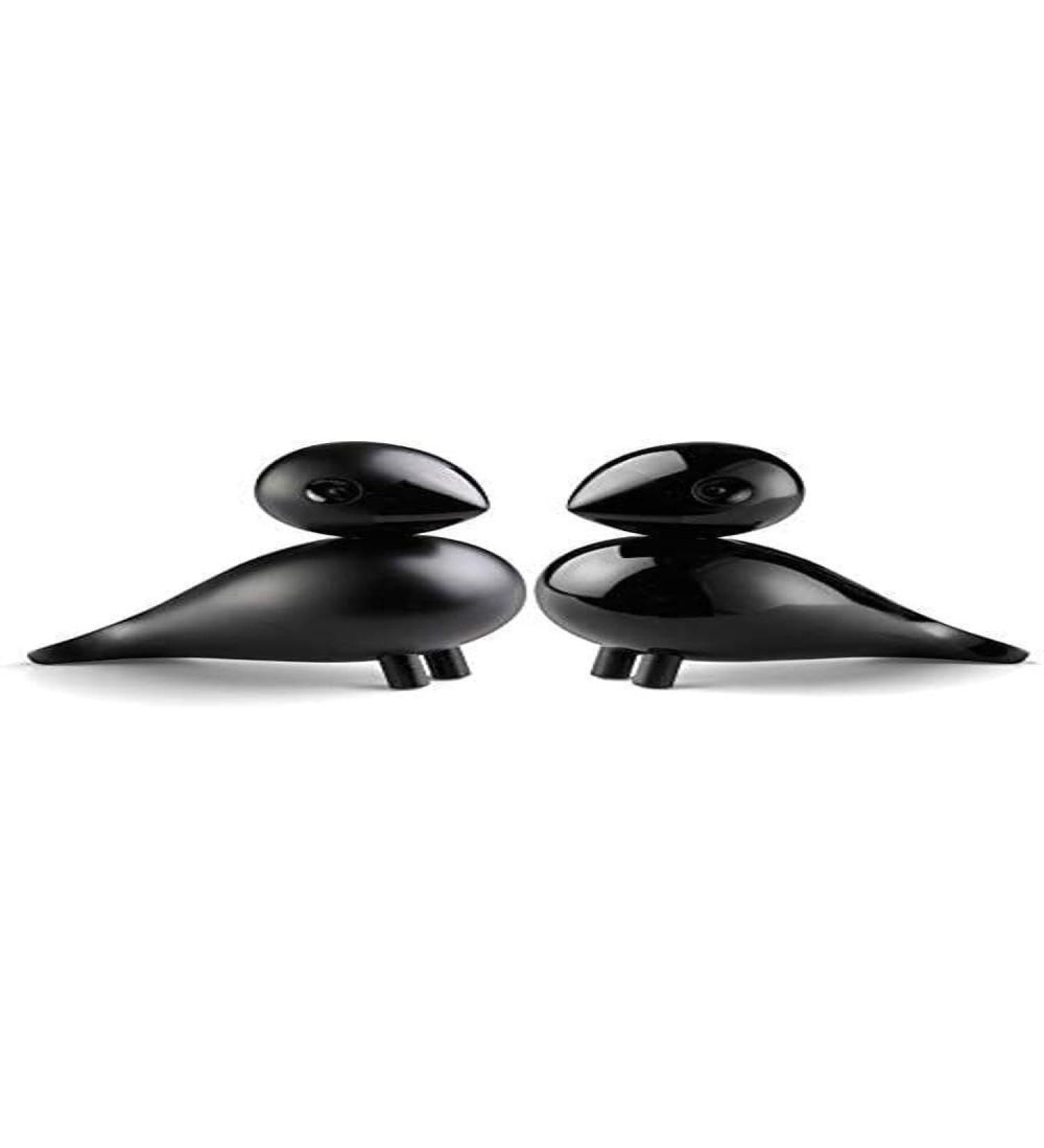 Buy Kay Bojesen Lovebirds 9 cm - Black Songbirds Pair | International Shipping Available - Buy Online on GoSupps.com