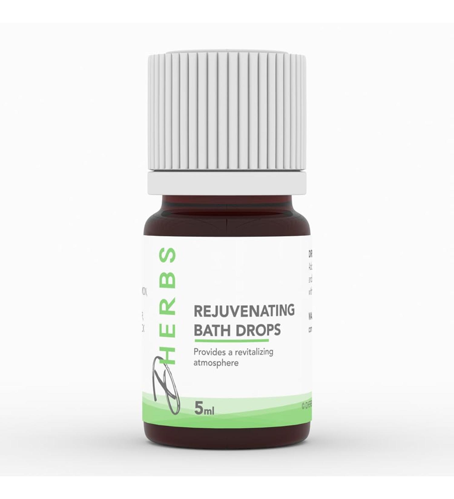 Dherbs Rejuvenating Bath Drops 0.17 Oz.
