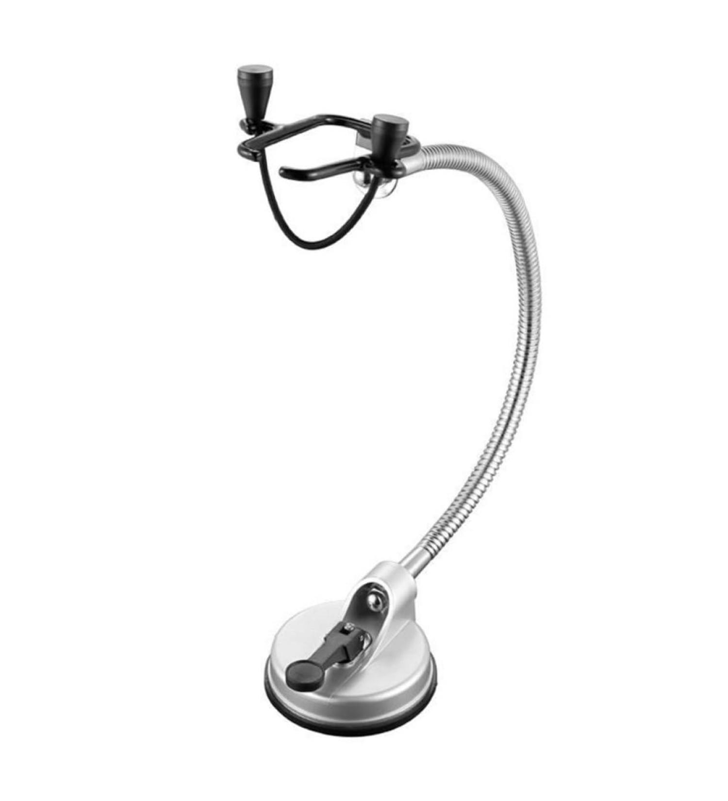 Beavorty Hair Rack Storage Hands Rotating Bracket Bathroom Cup Blow Stand Dryer Hand Suction Holder - Buy Online on GoSupps.com