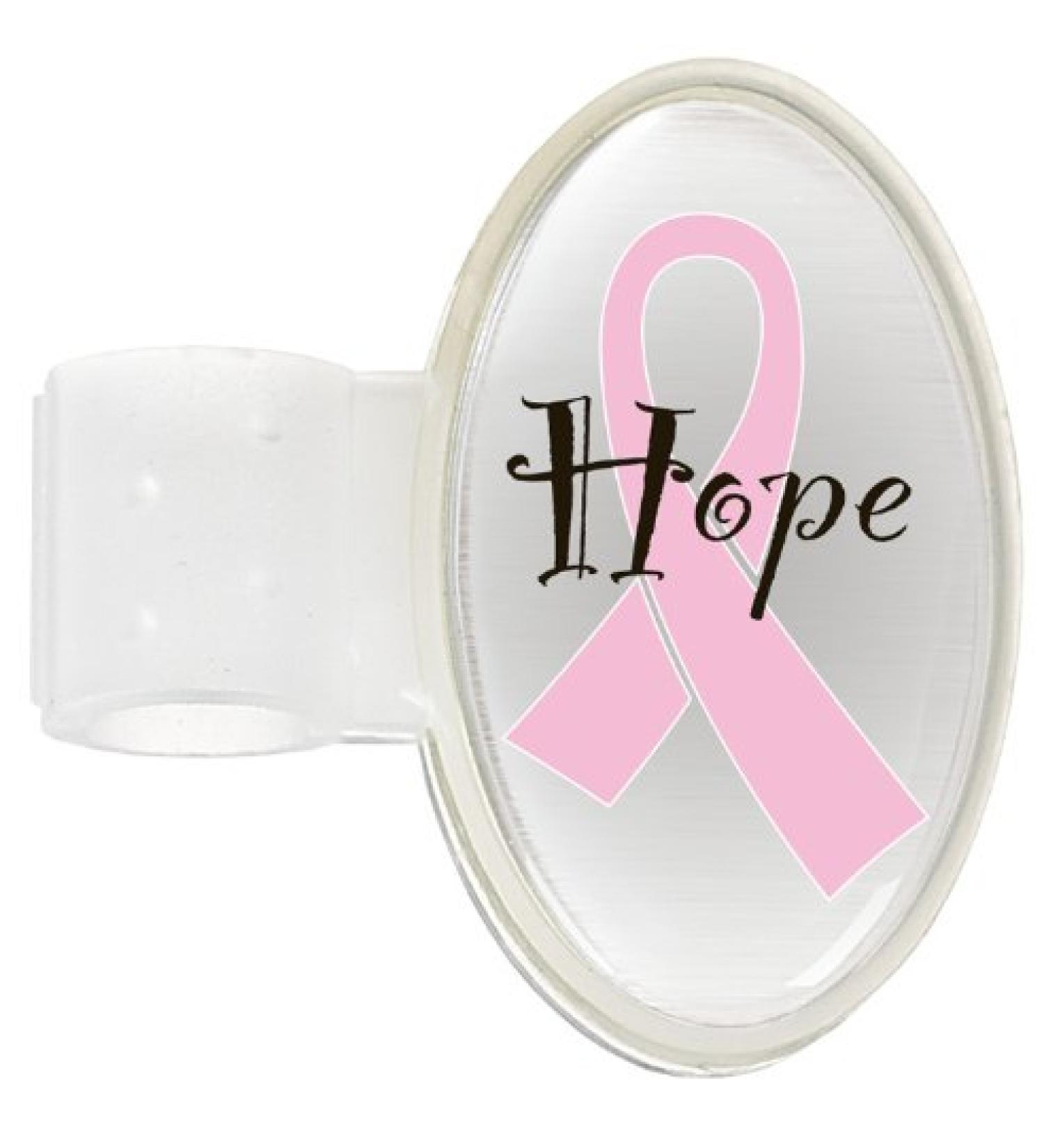 Prestige Medical Printed Stethoscope Id Tag Pink Ribbon Hope