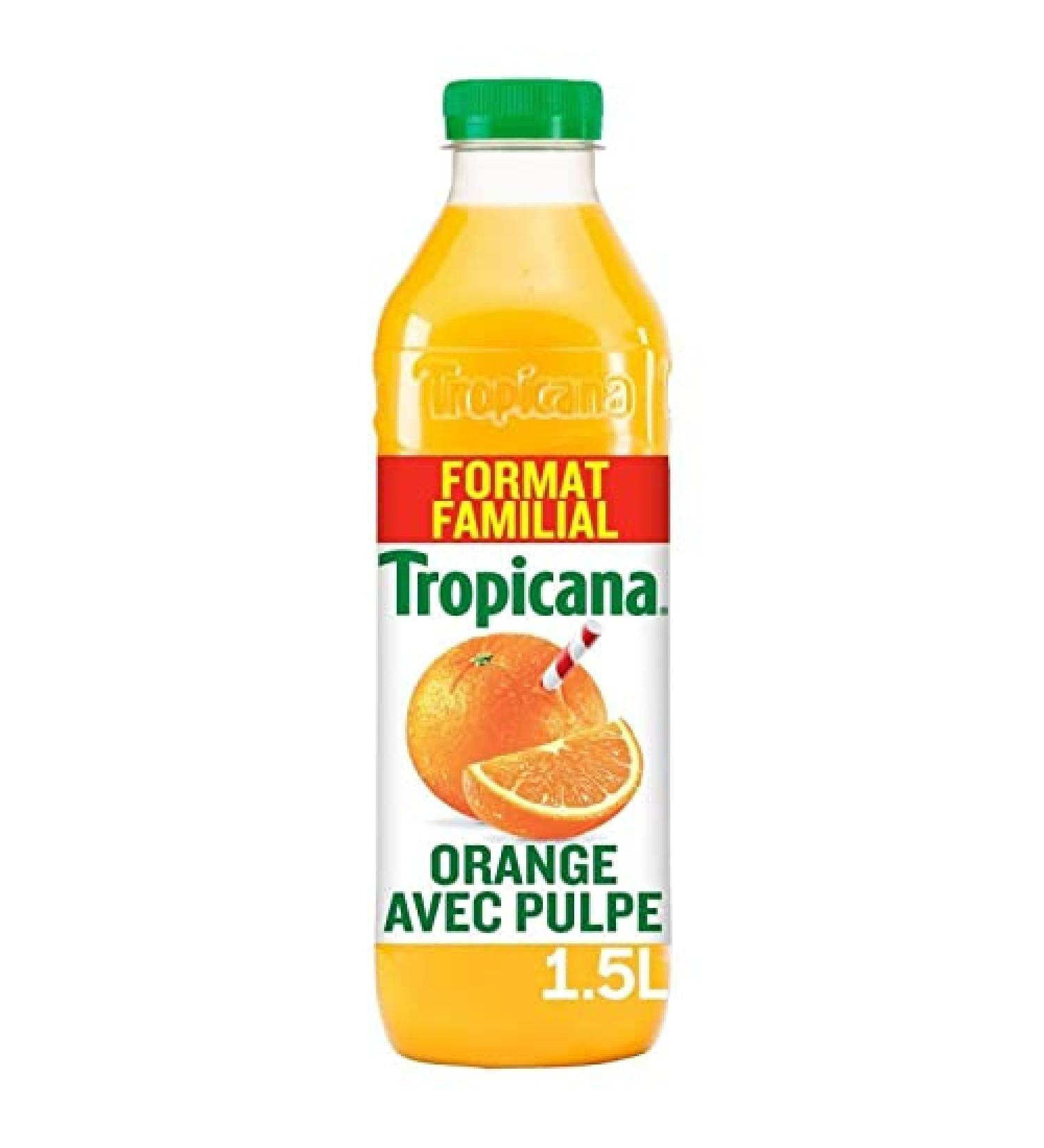TROPICANA - Pure Premium Orange With Pulp 1.4L - Pack Of 4 - Sold By Pack - Buy Online on GoSupps.com
