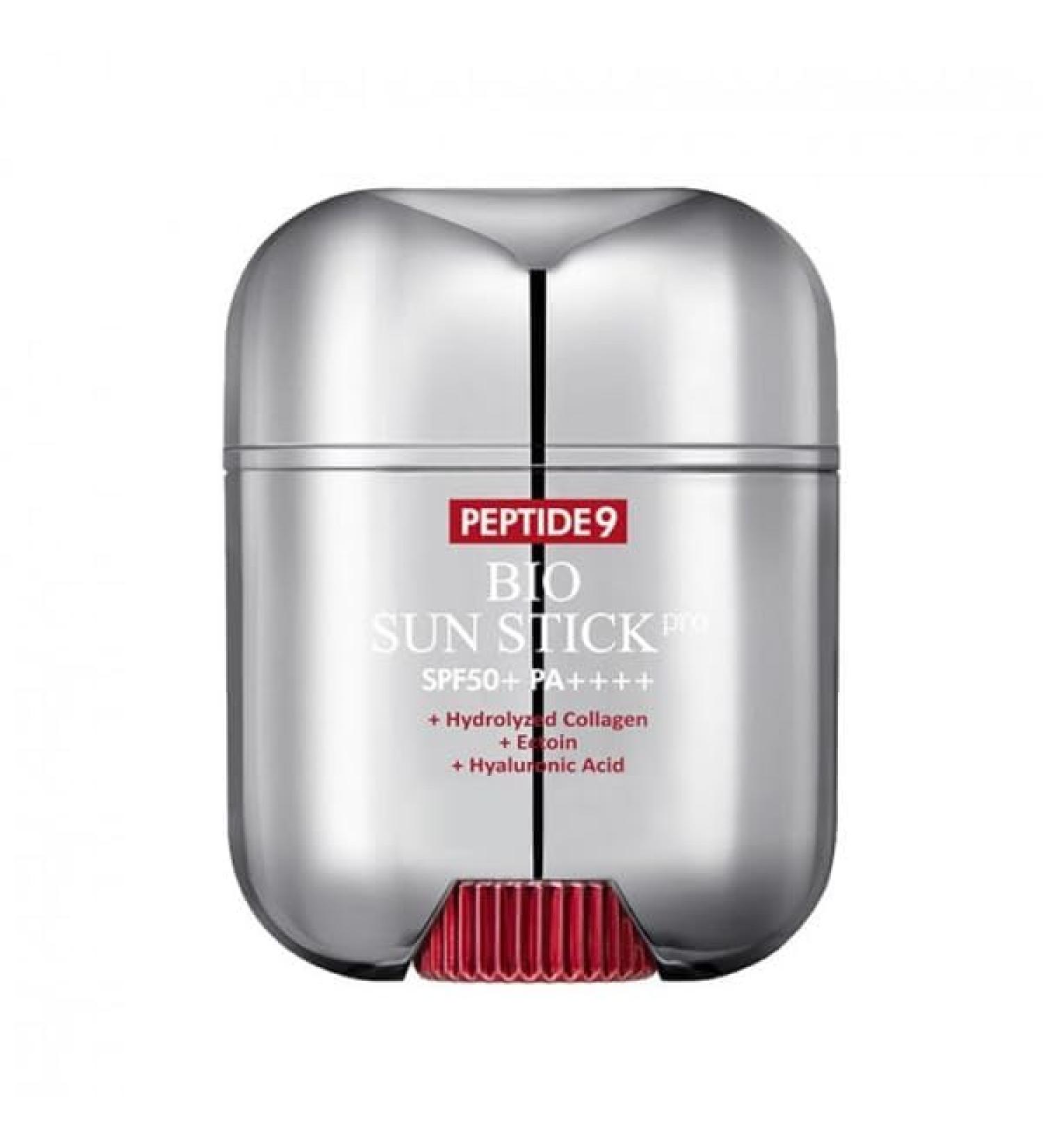 MEDIPEEL Peptide 9 Bio Sun Stick - SPF 50+ Portable Sunscreen | Anti-Wrinkle Unisex UV Protection - Buy Online on GoSupps.com