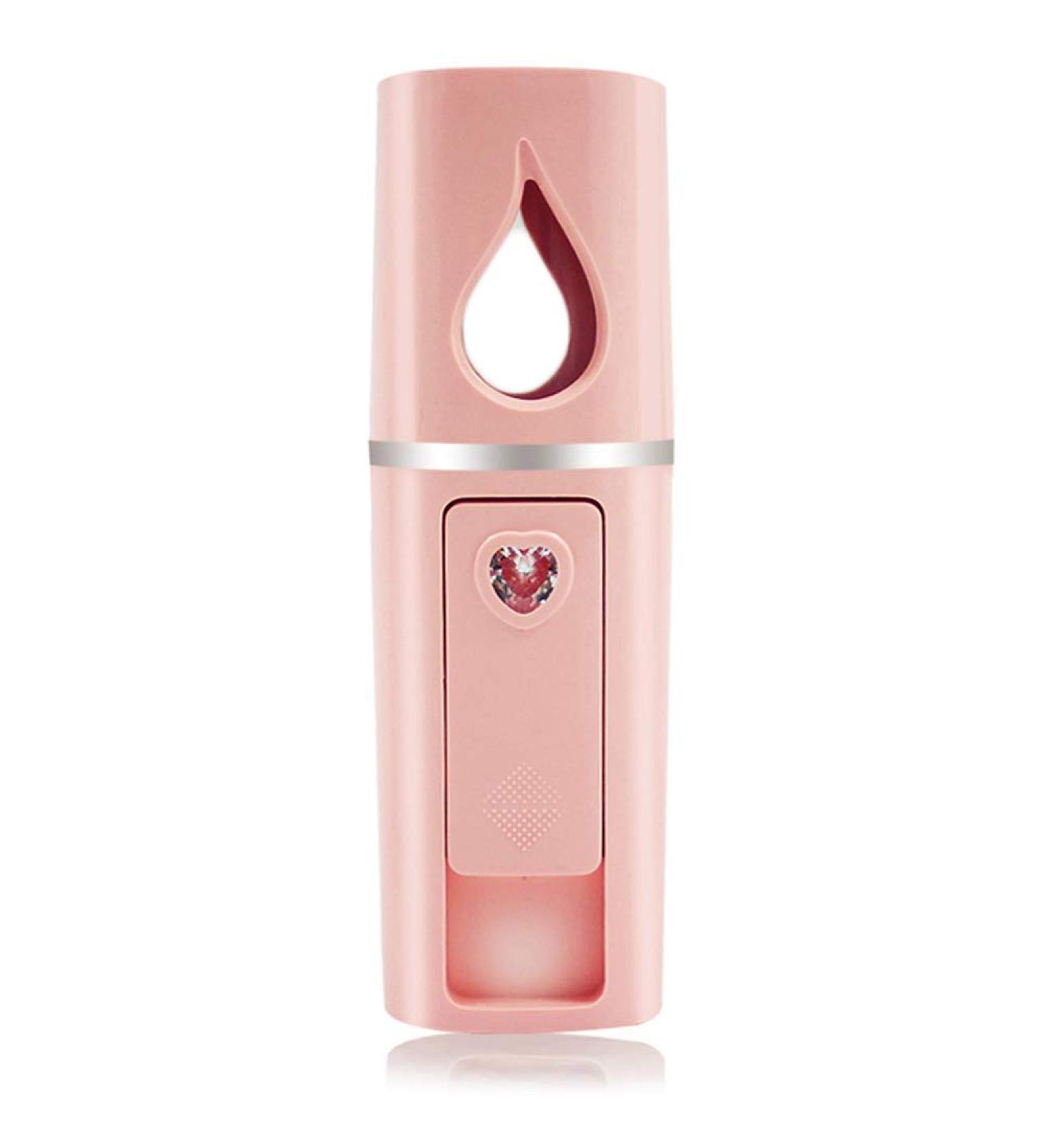 Kqcibz Portable Nano Mister Mini Steamer Atomization Eyelash Extensions with Mirror Pink - Buy Online on GoSupps.com