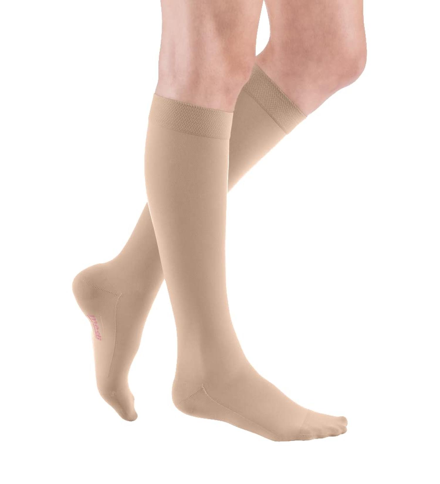 Medi Medive Forte Compression Stockings | Short CCL 2 | Medical Class 2 | Size IV Open Tip | Beige for Men & Women - Shop Internationally - Buy Online on GoSupps.com