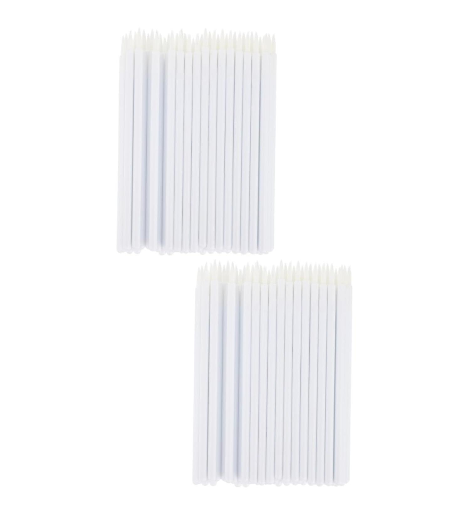SKISUNO 200 Pcs Disposable Eyeliner Brush Eyeliner Makeup Eye Makeup Brush Gel Eyeliner White - Buy Online on GoSupps.com