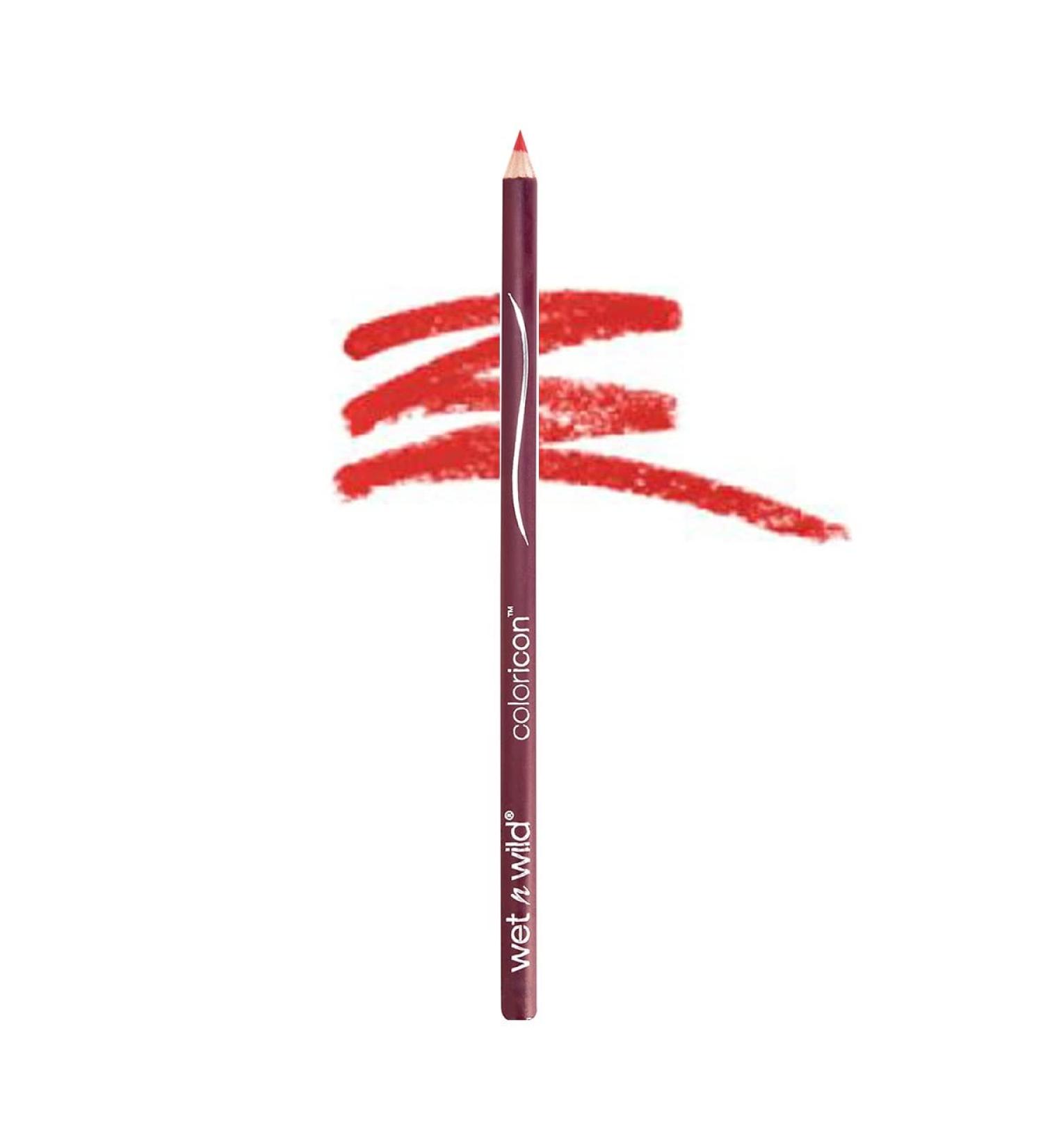 Wet n Wild Color Icon Lip Liner Pencil - Berry Red | Creamy, Anti-Smudge Formula for Precise Application | Silky Texture, Full Vibrant Color - Buy Online on GoSupps.com