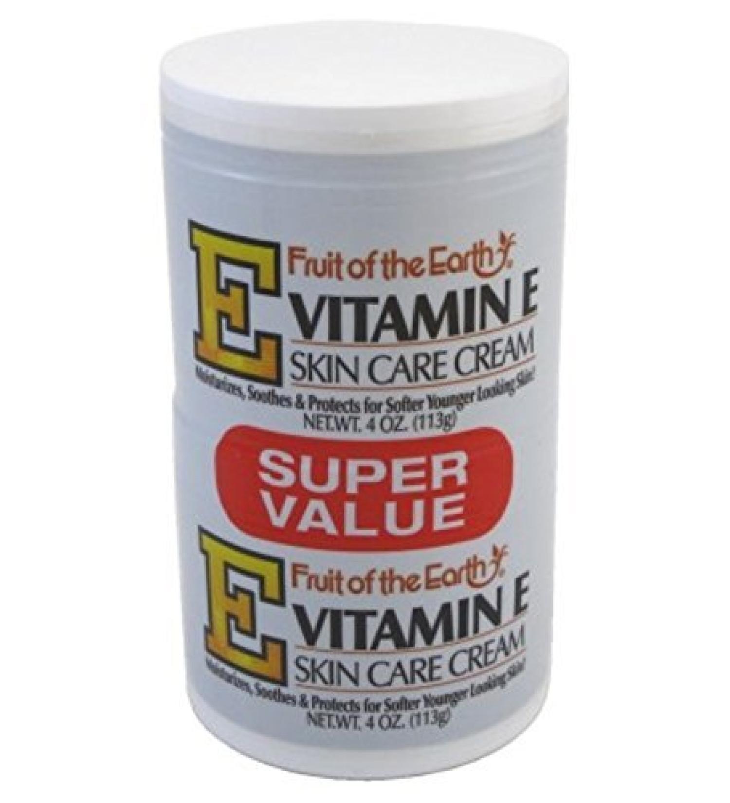 Fruit Of The Earth Bogo Cream Vitamin-E 4oz. Jar by Fruit of the Earth