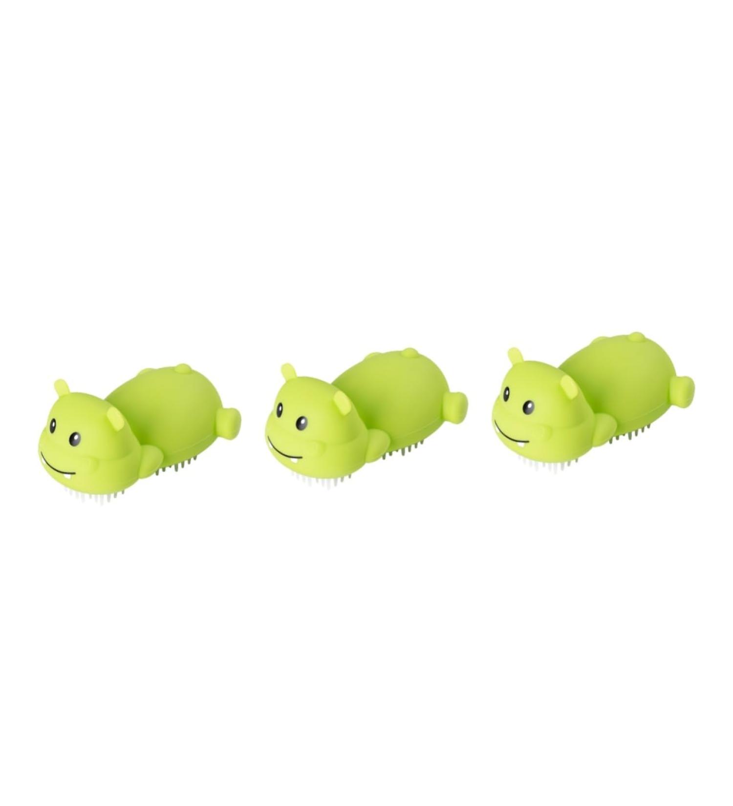 Fomiyes 3-in-1 Baby Shampoo Brush - Gentle Scalp Peeling & Massaging Shower Tool for Children - Buy Online on GoSupps.com