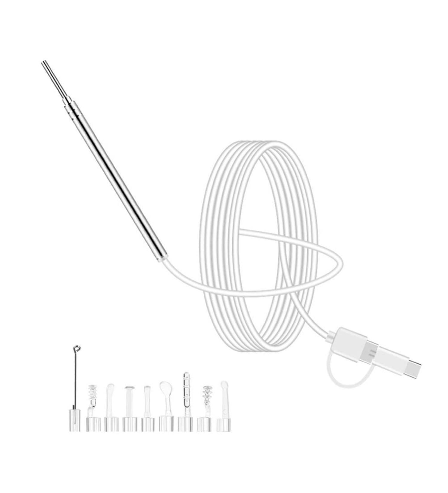 Wireless Otoscope Ear Wax Remover Set | Professional Ear Cleaning Tool with Camera | Healeved Visible Ear Pick | Assorted Colors - Buy Online on GoSupps.com