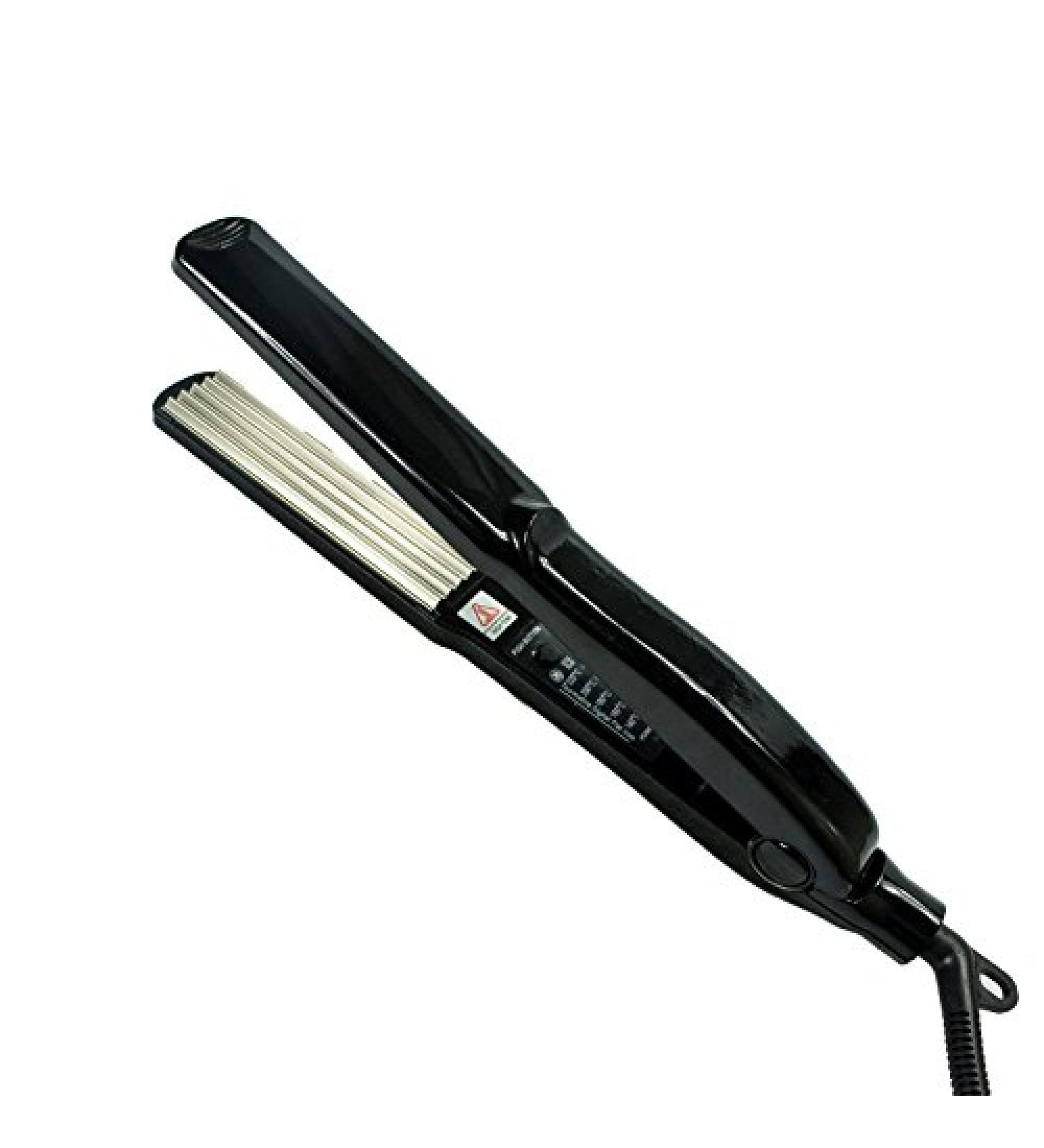 Buy Electric Hair Crimper & Straightener | Ceramic Flat Iron for Waves & Curls - International Shipping - Buy Online on GoSupps.com