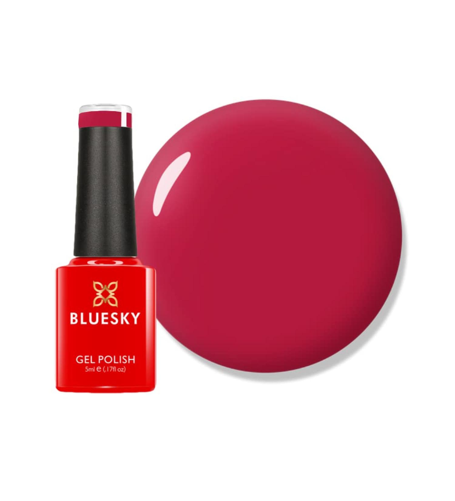 Bluesky Gel Nail Polish Pastel Red - A119 Red Long Lasting Chip Resistant 5ml (Requires Drying Under UV LED Lamp) Red 5 ml (Pack of 1) - Buy Online on GoSupps.com