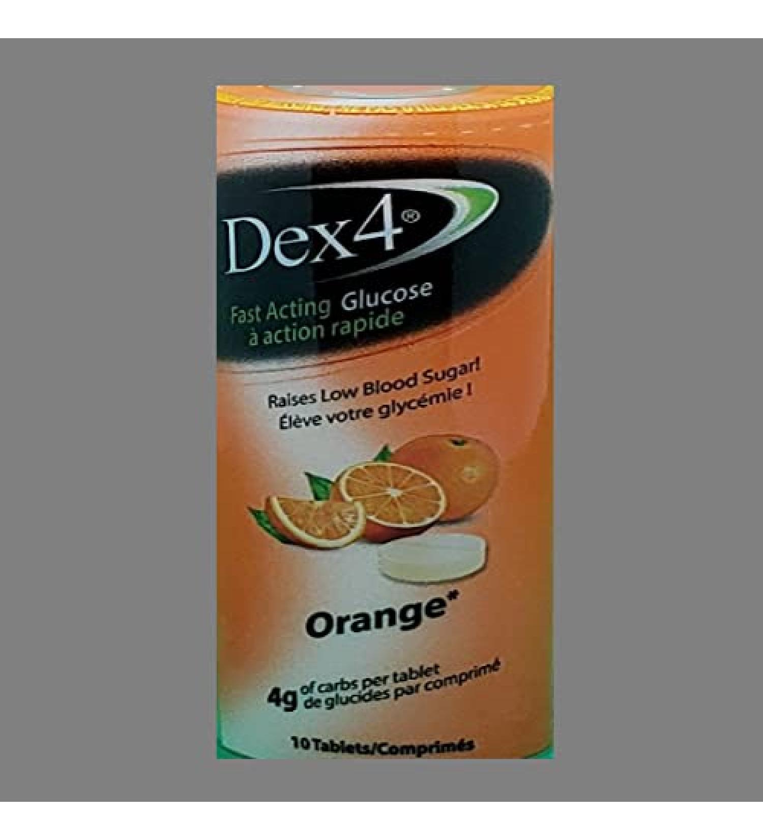 Comprim s de glucose 4 g (10 par emballage)
