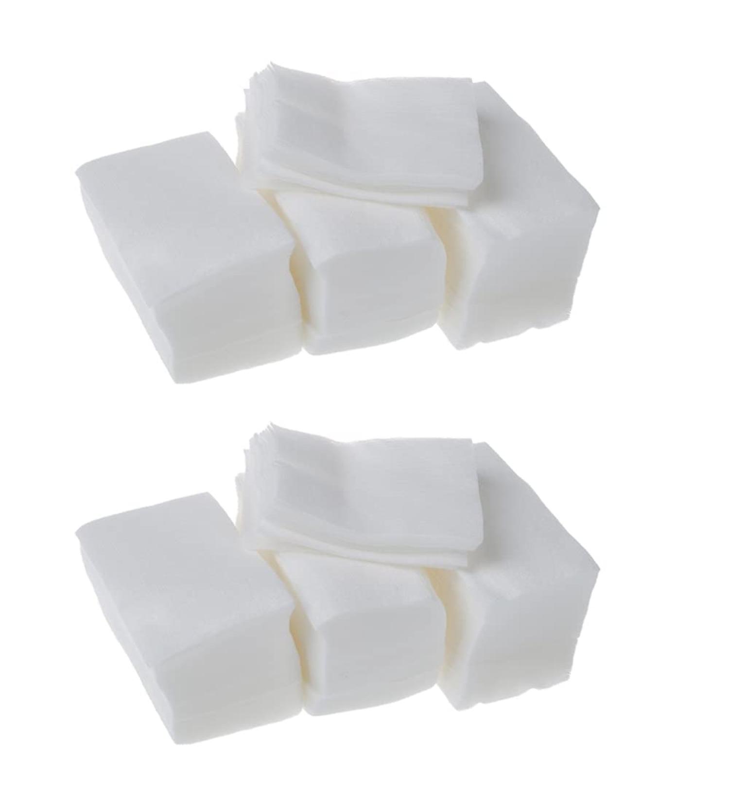 Evenden 640 Pieces Women's Rectangular Face Cleaning Cotton Pad - Buy Online on GoSupps.com