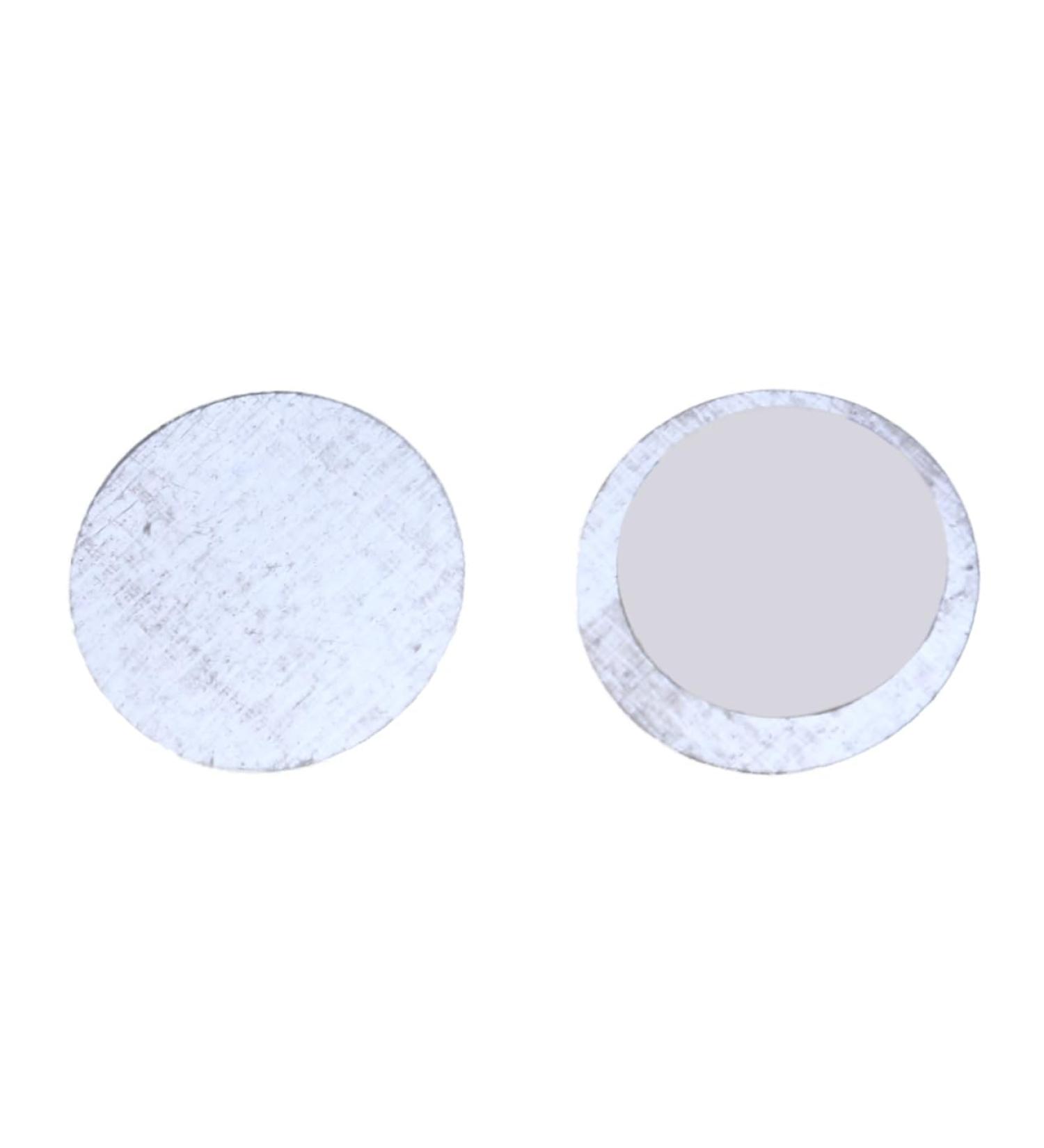 Housoutil 100pcs Stickers Metal Makeup Eyeshadow Palette Eyeshadow Tin Iron Plates Eye Shadow Tool Make up - Buy Online on GoSupps.com